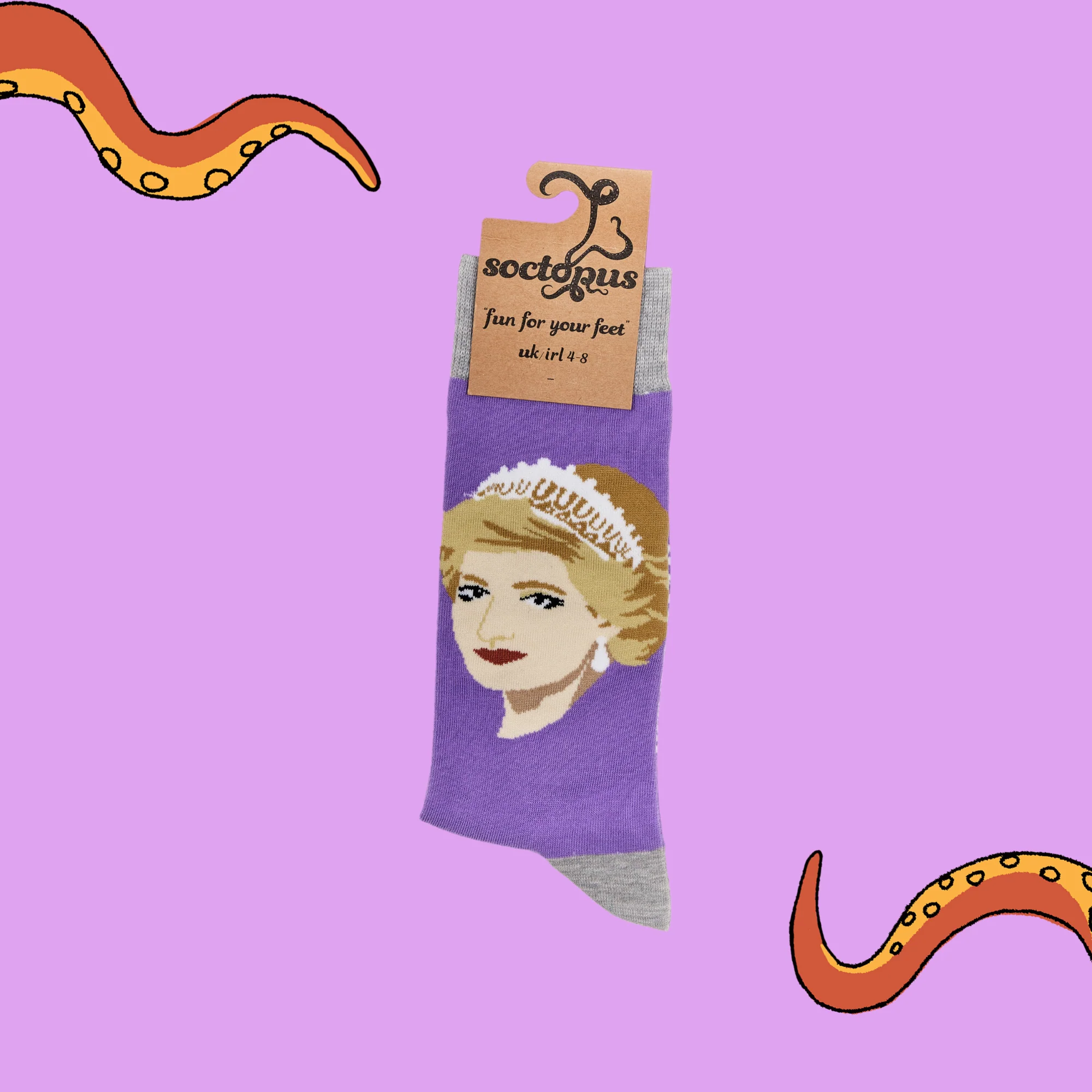Princess Diana Socks - Lady Di 2 - Image 4