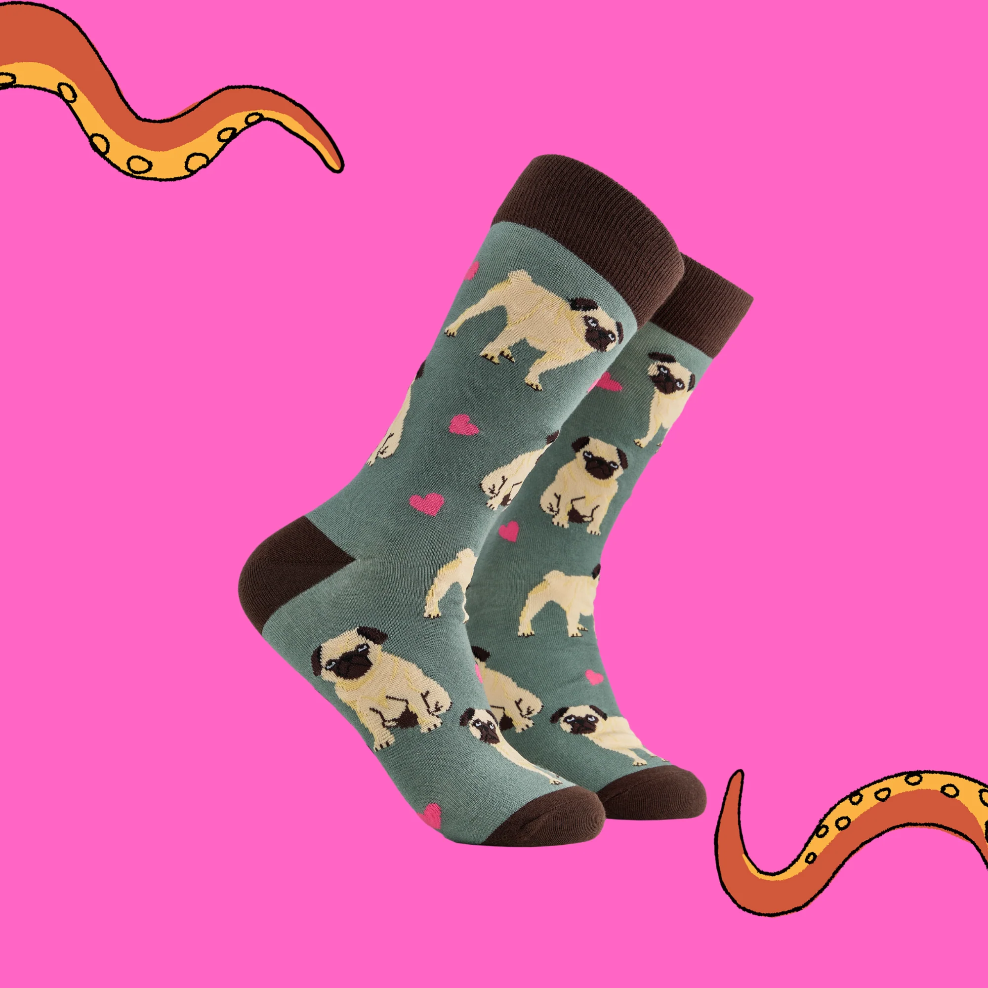 Pug Love Socks - Image 4