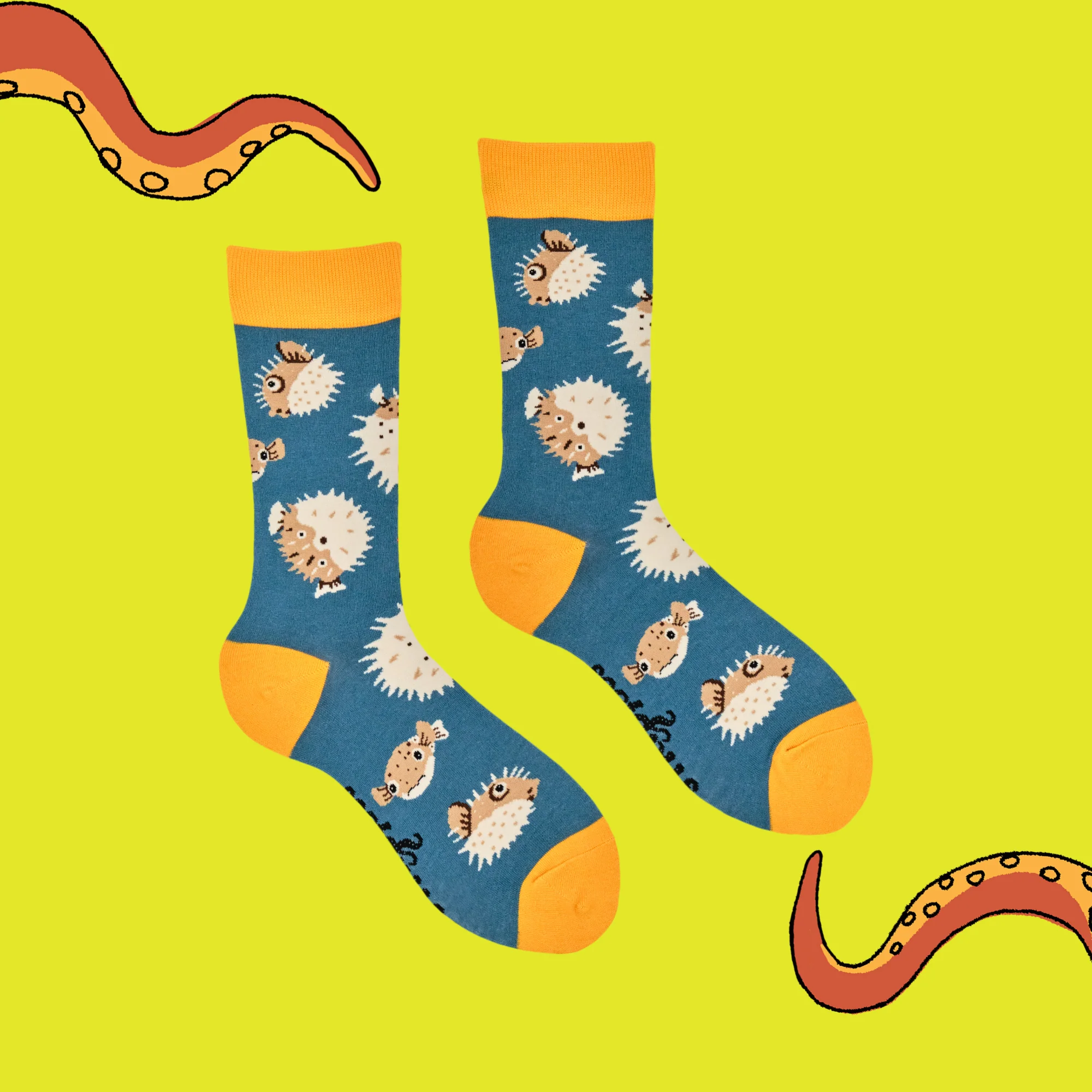 Puffer Fish Socks - Pumped Up - Image 3