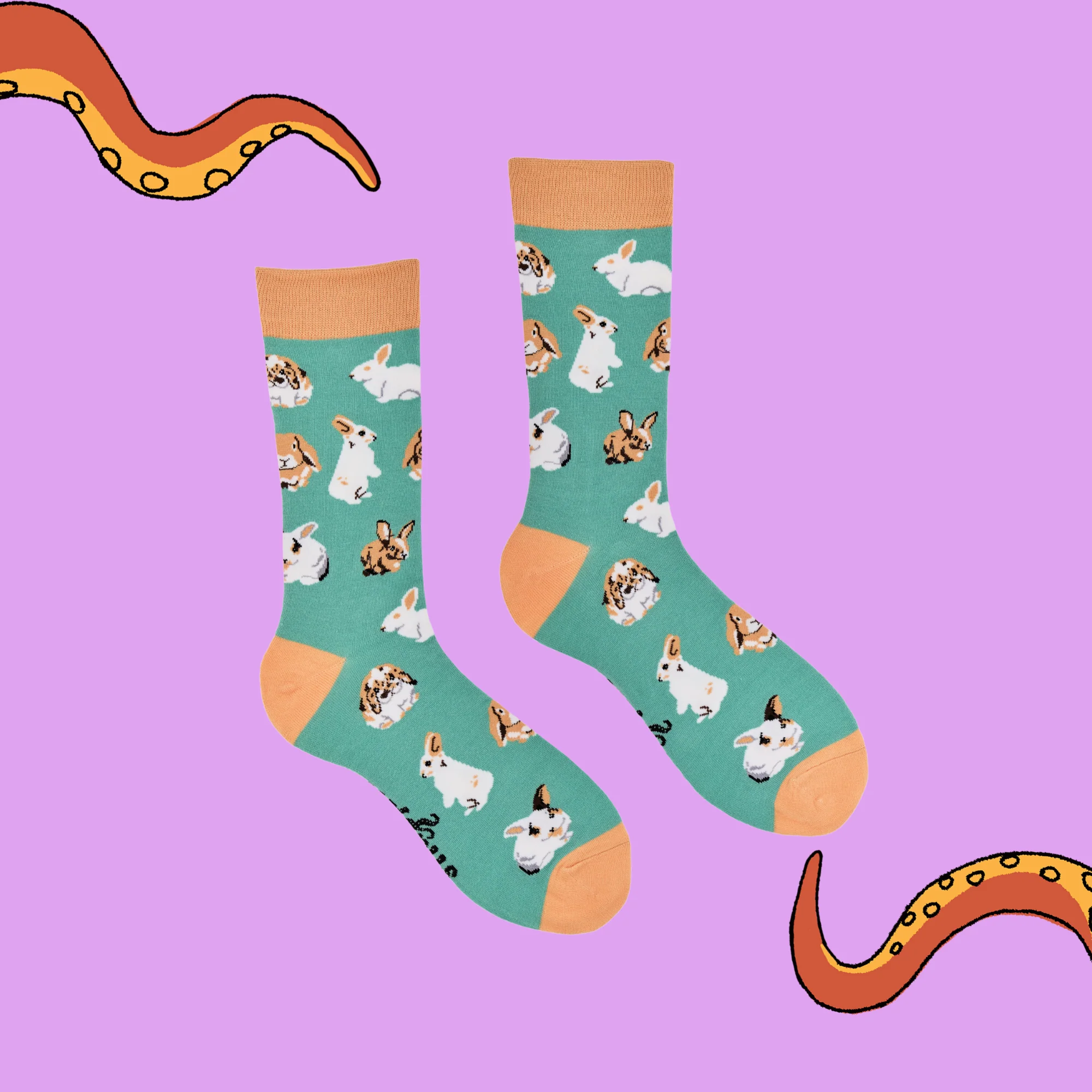 Rabbit Socks - Hop - Image 3