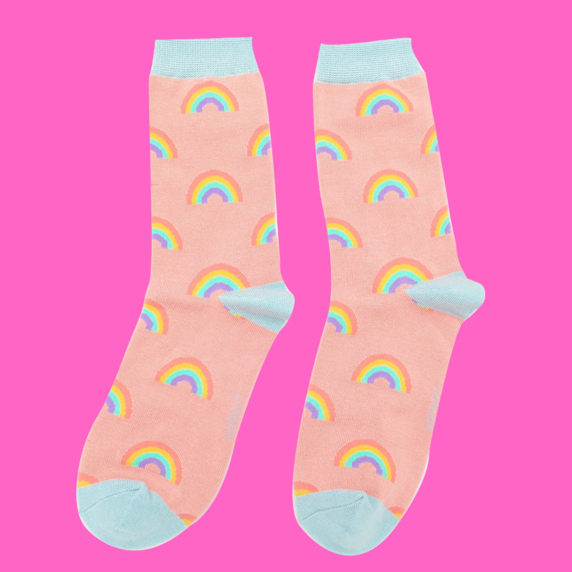 Rainbows Bamboo Socks - Miss Sparrow - Image 10