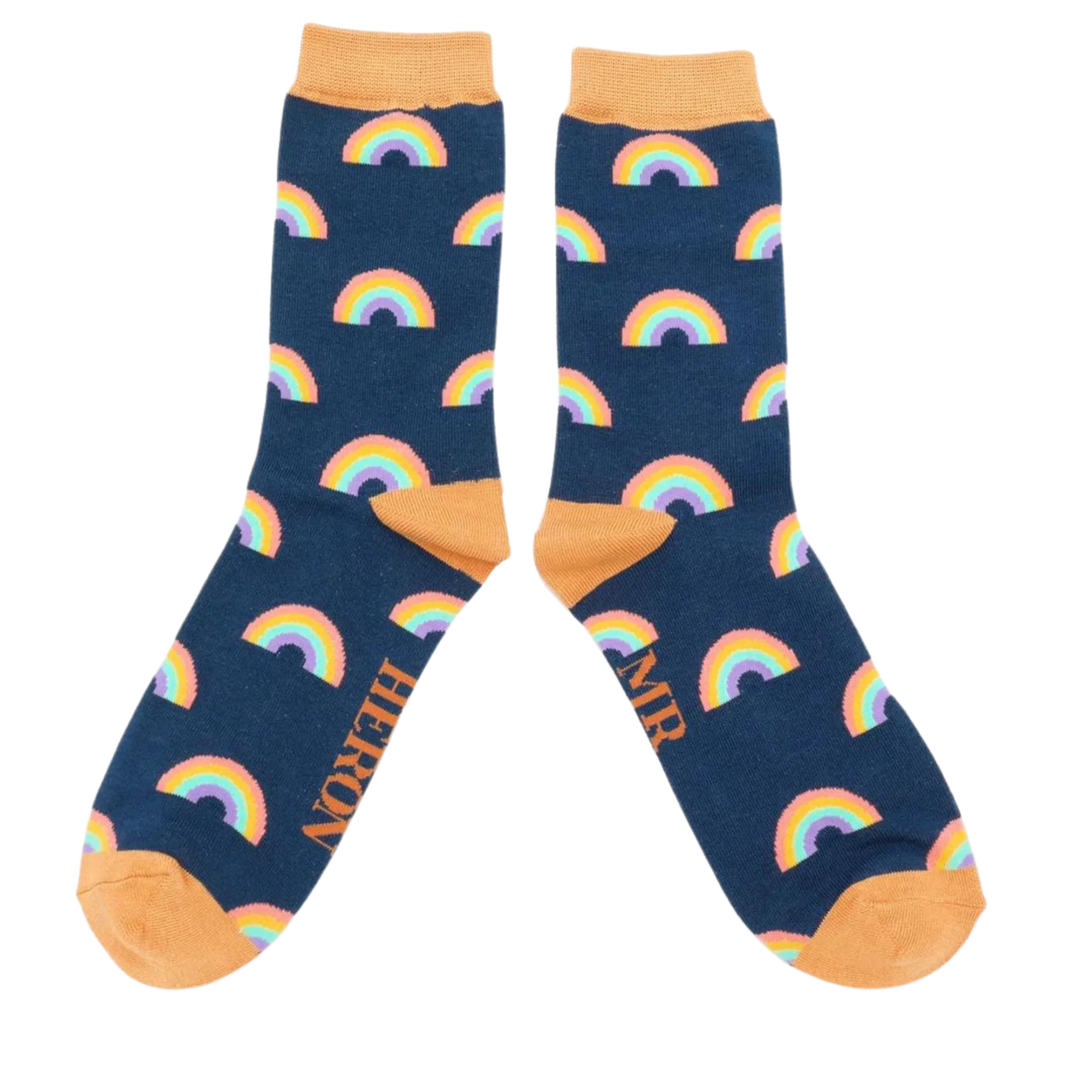 Rainbows Bamboo Socks - Miss Sparrow - Image 3