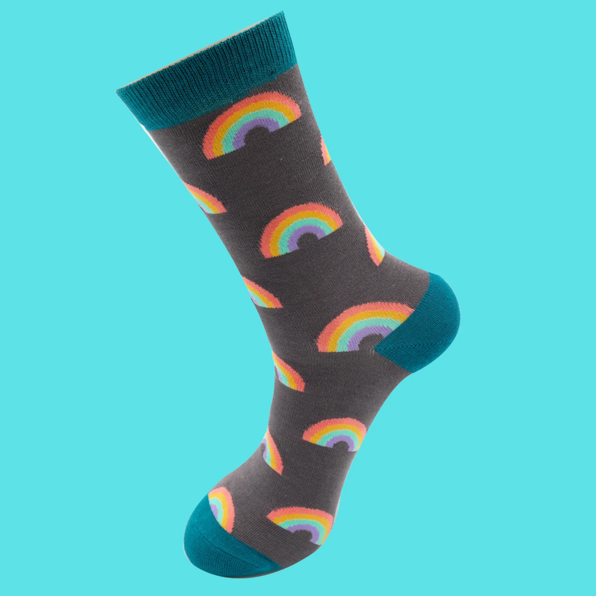 Rainbows Bamboo Socks - Miss Sparrow - Image 7