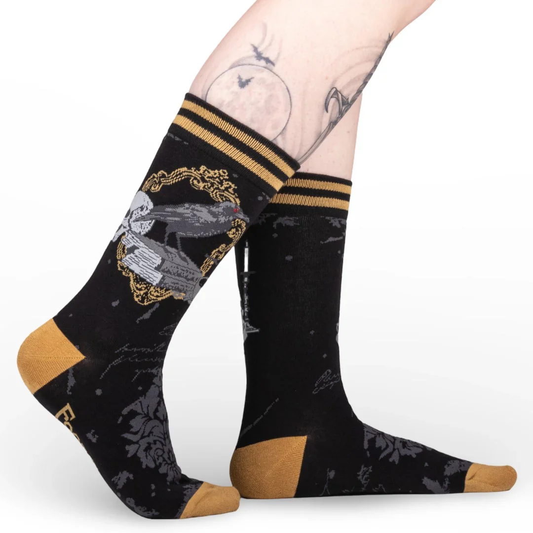 Raven's Grimoire Crew Socks - Image 3