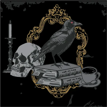 Raven's Grimoire Crew Socks - Image 4