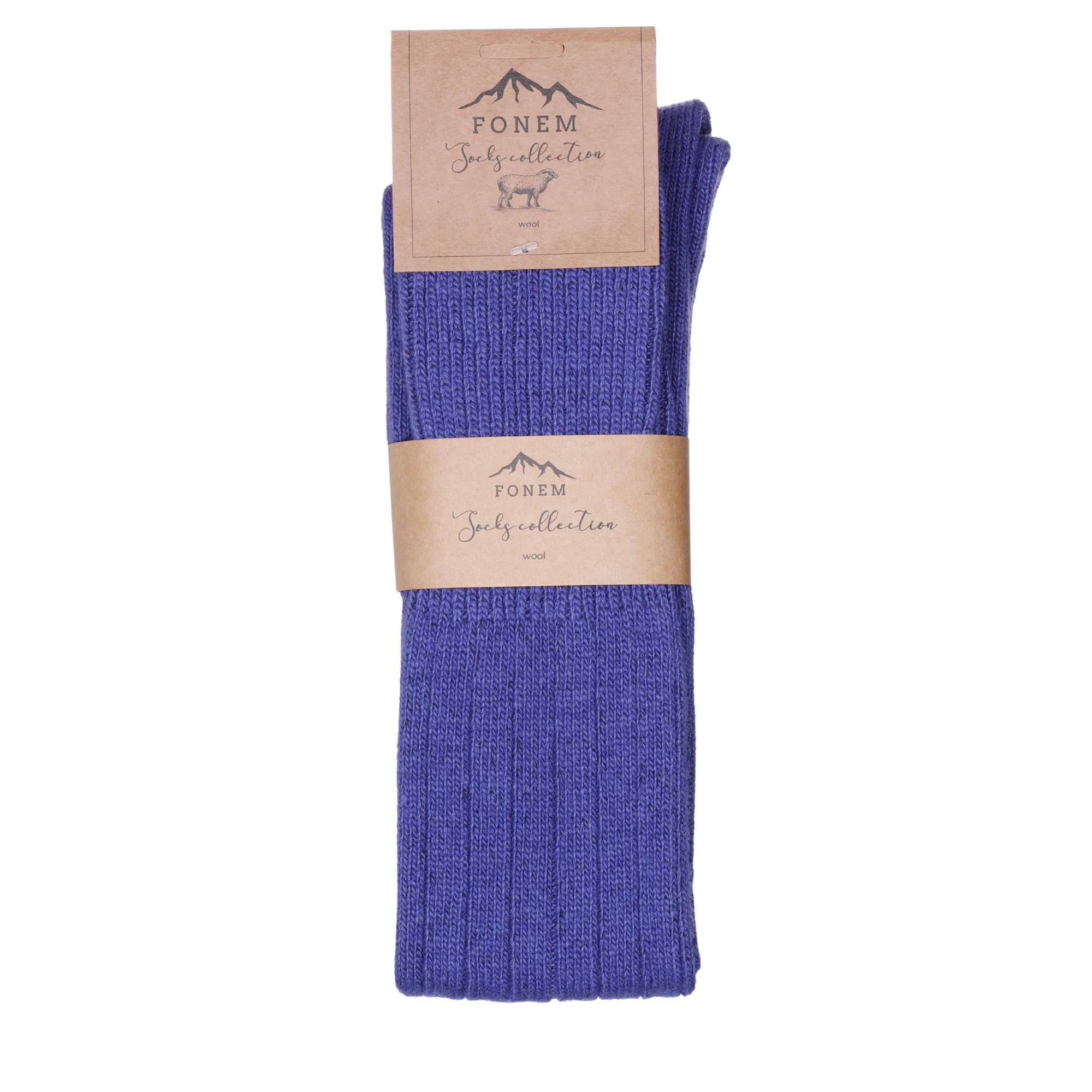 Recycled Wool Knee High Socks