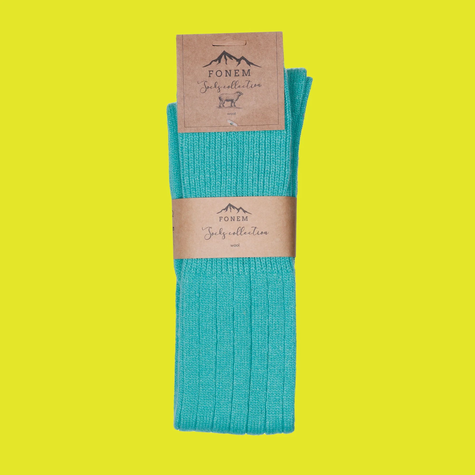Recycled Wool Knee High Socks - Image 6
