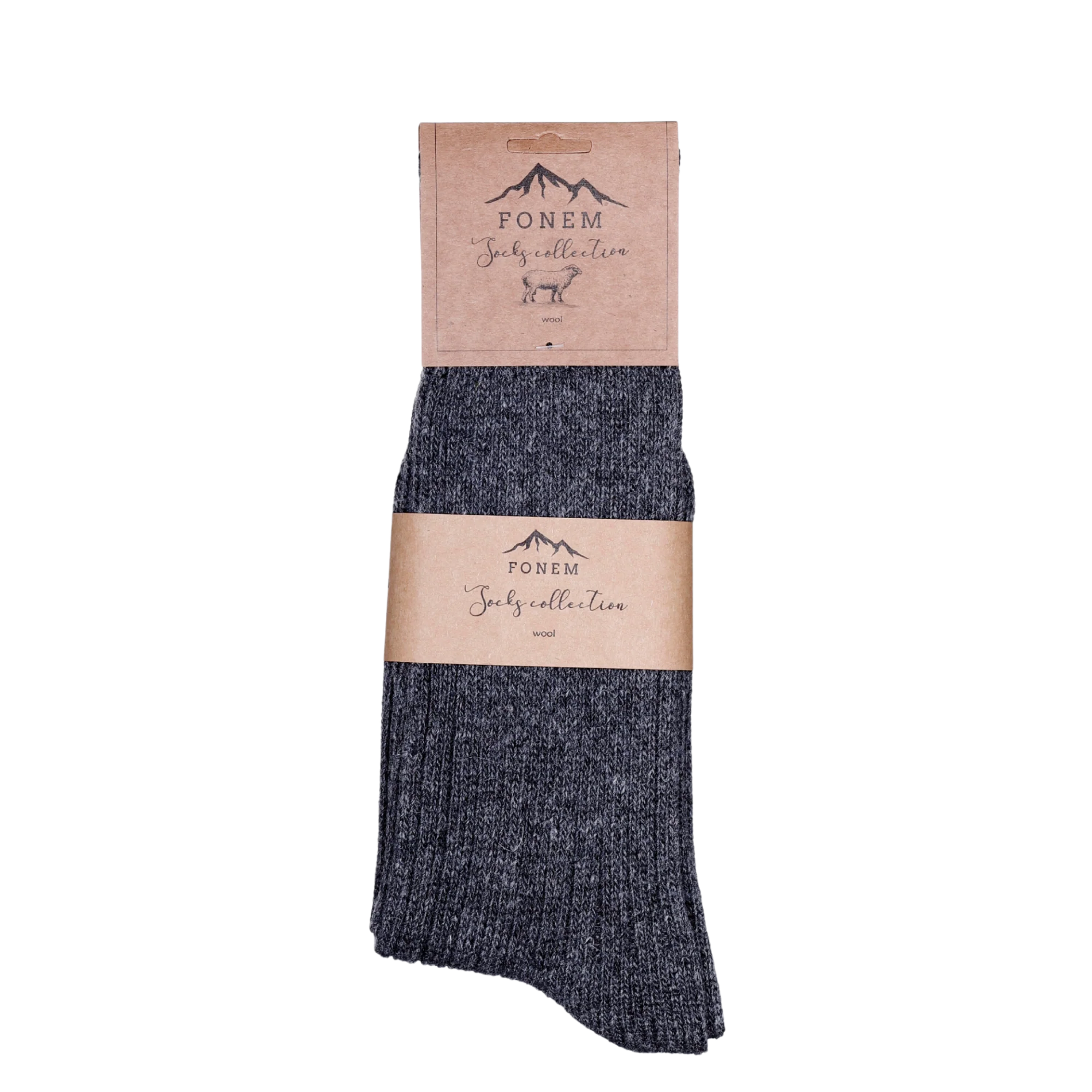 Recycled Wool Crew Socks