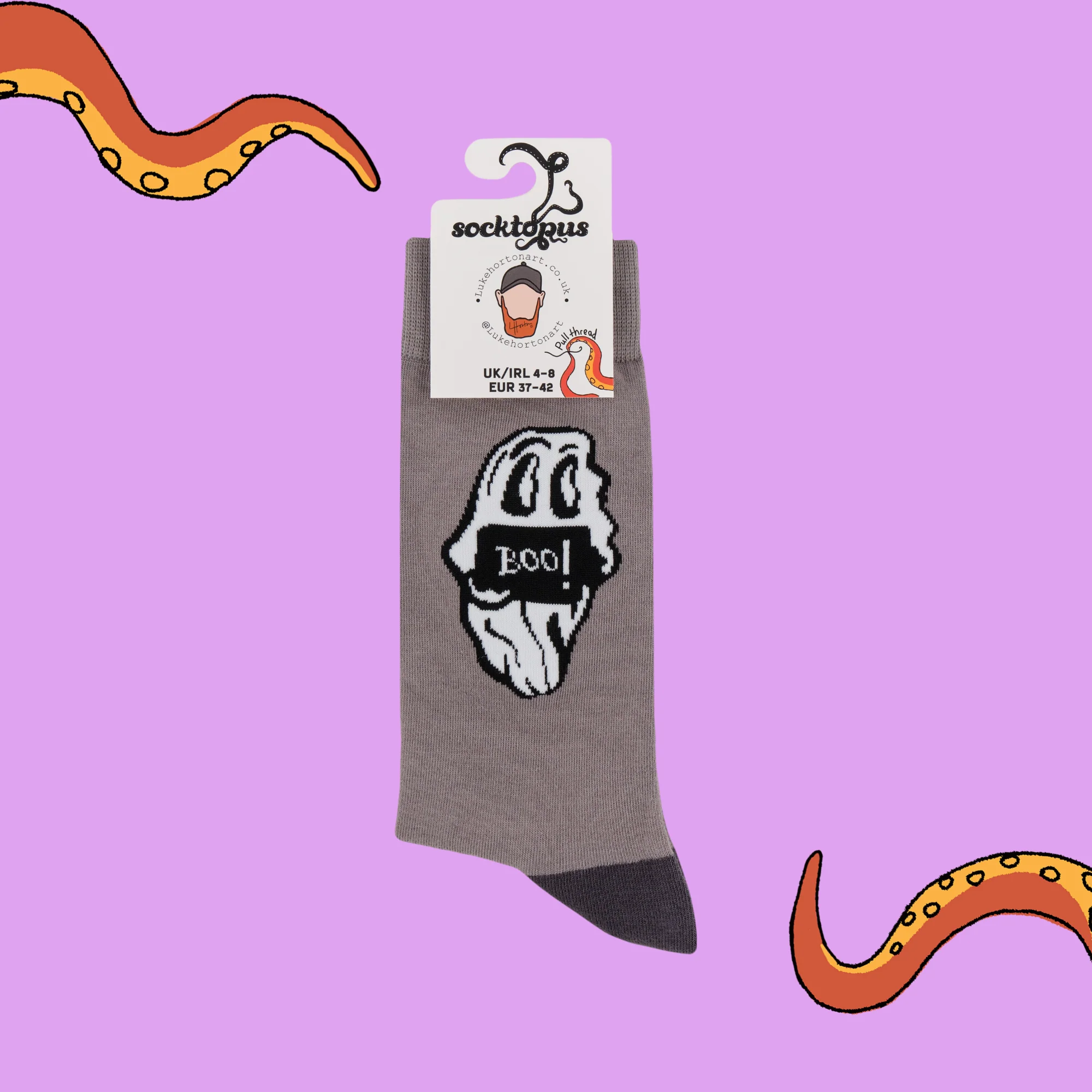Reyt Spooky Socks - Luke Horton X Socktopus - Image 4