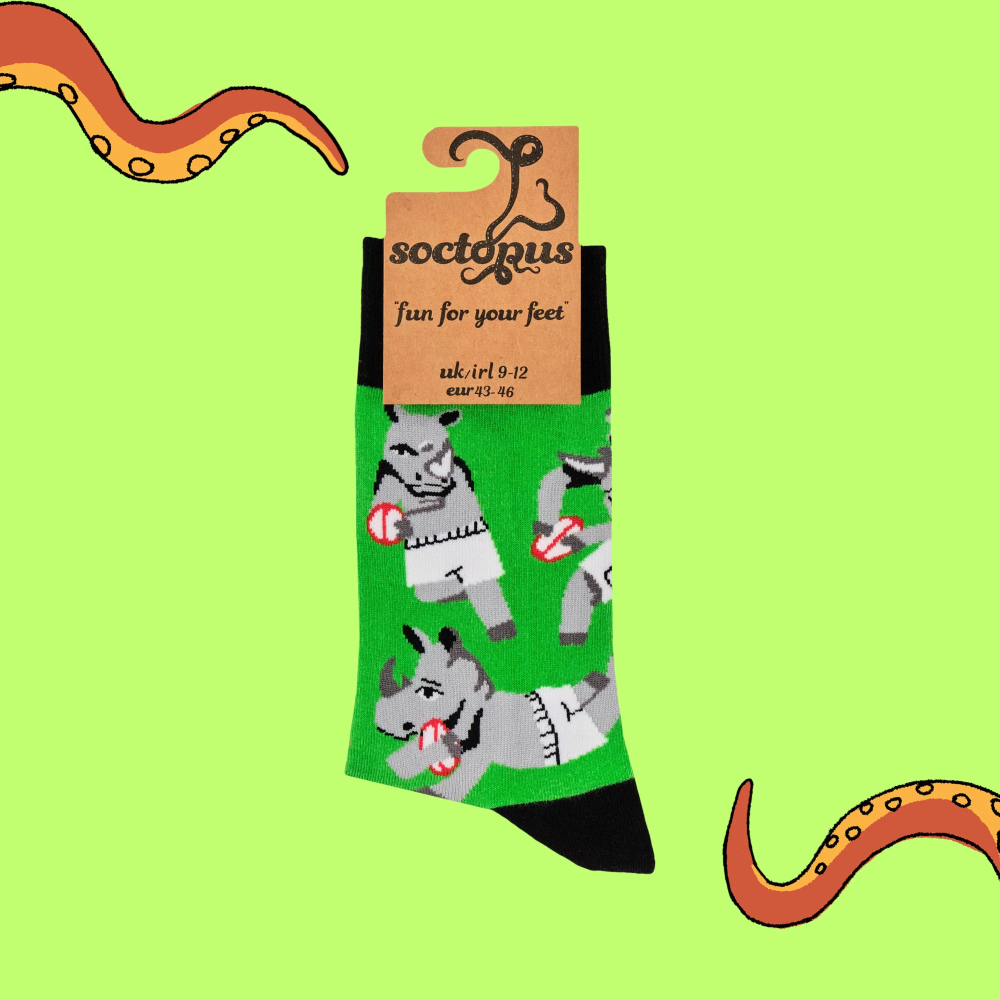 Rhino Rugby Socks - XS - Image 4