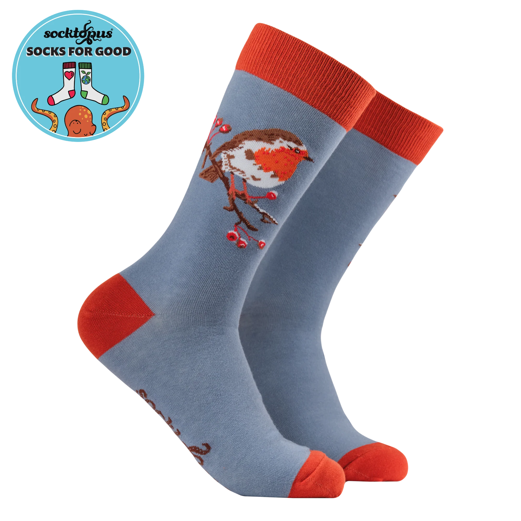 Robin Socks - Socktopus X Robert E Fuller