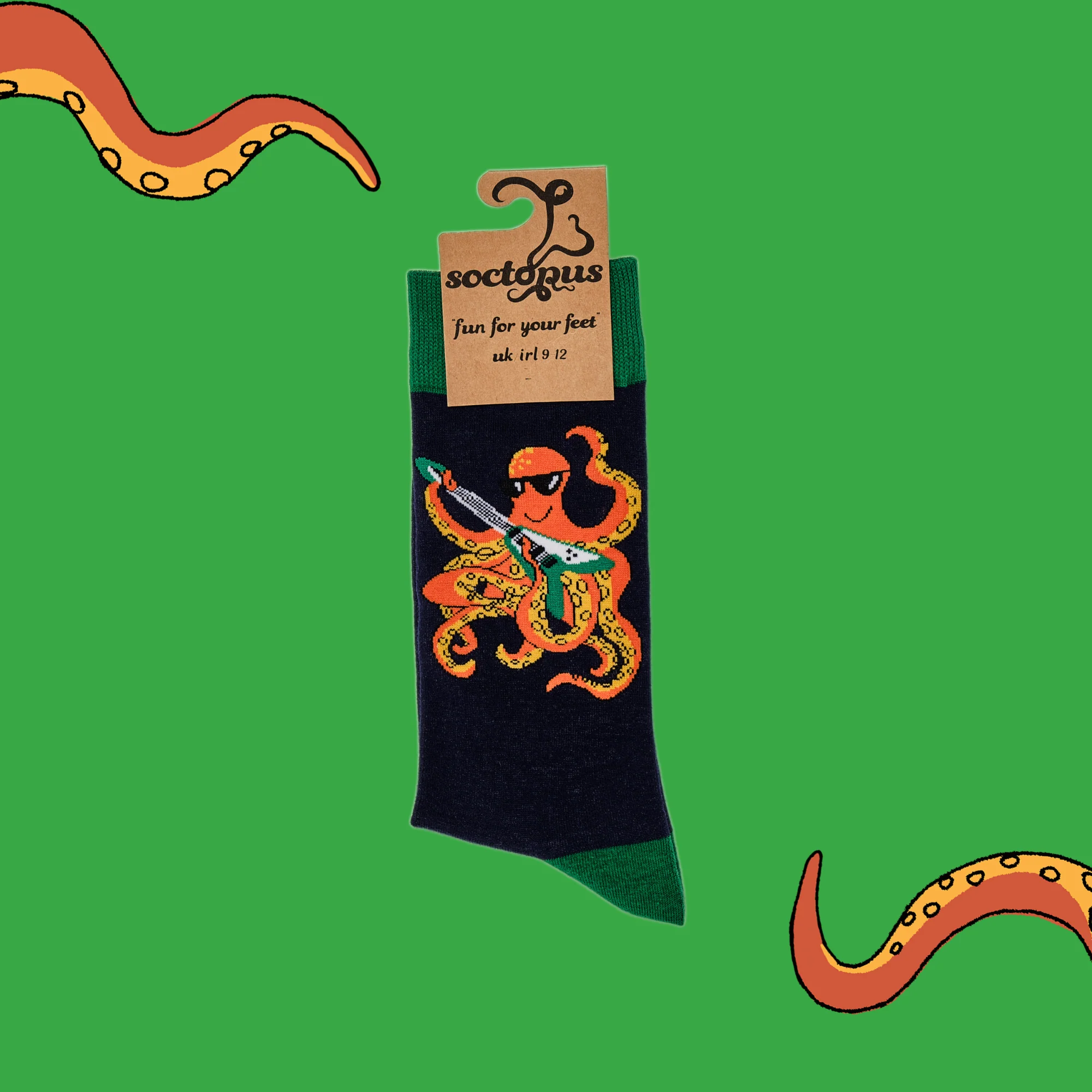 Rockstar Socks - Rocktopus - Image 4