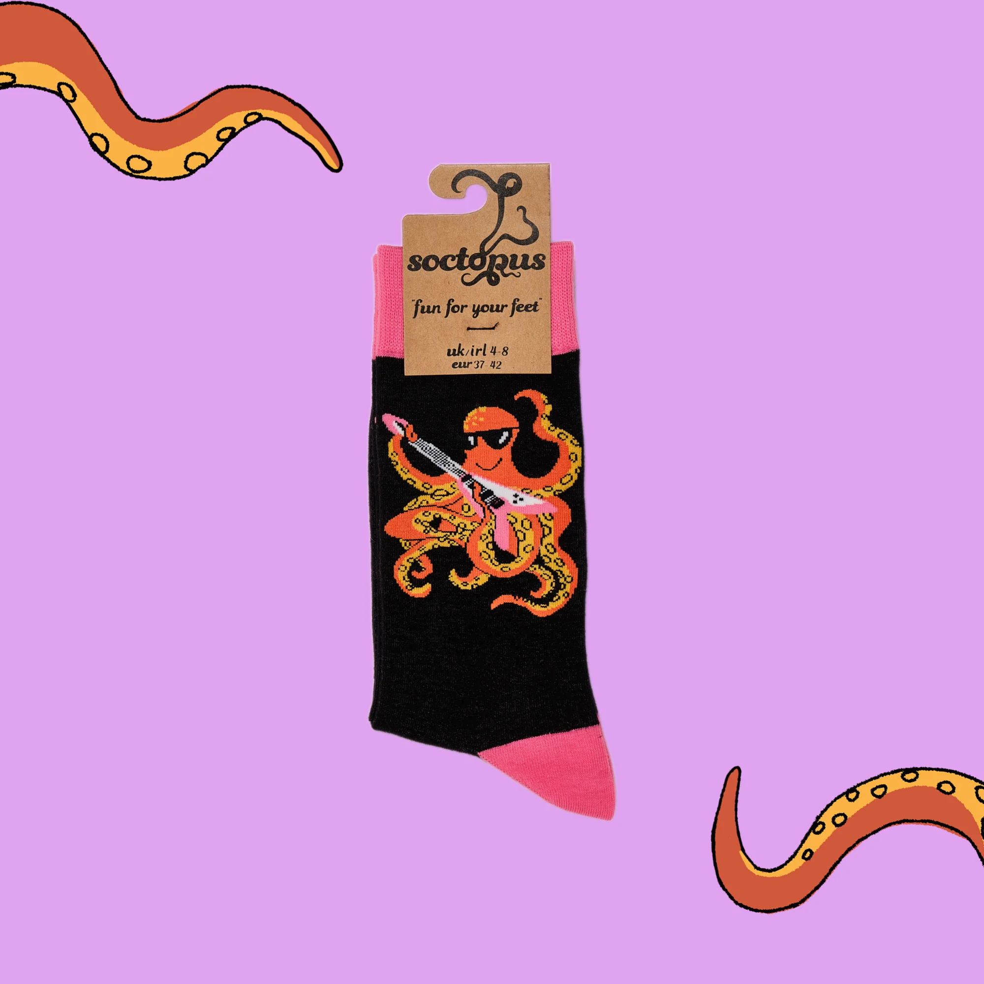 Rockstar Socks - Rocktopus - Image 8