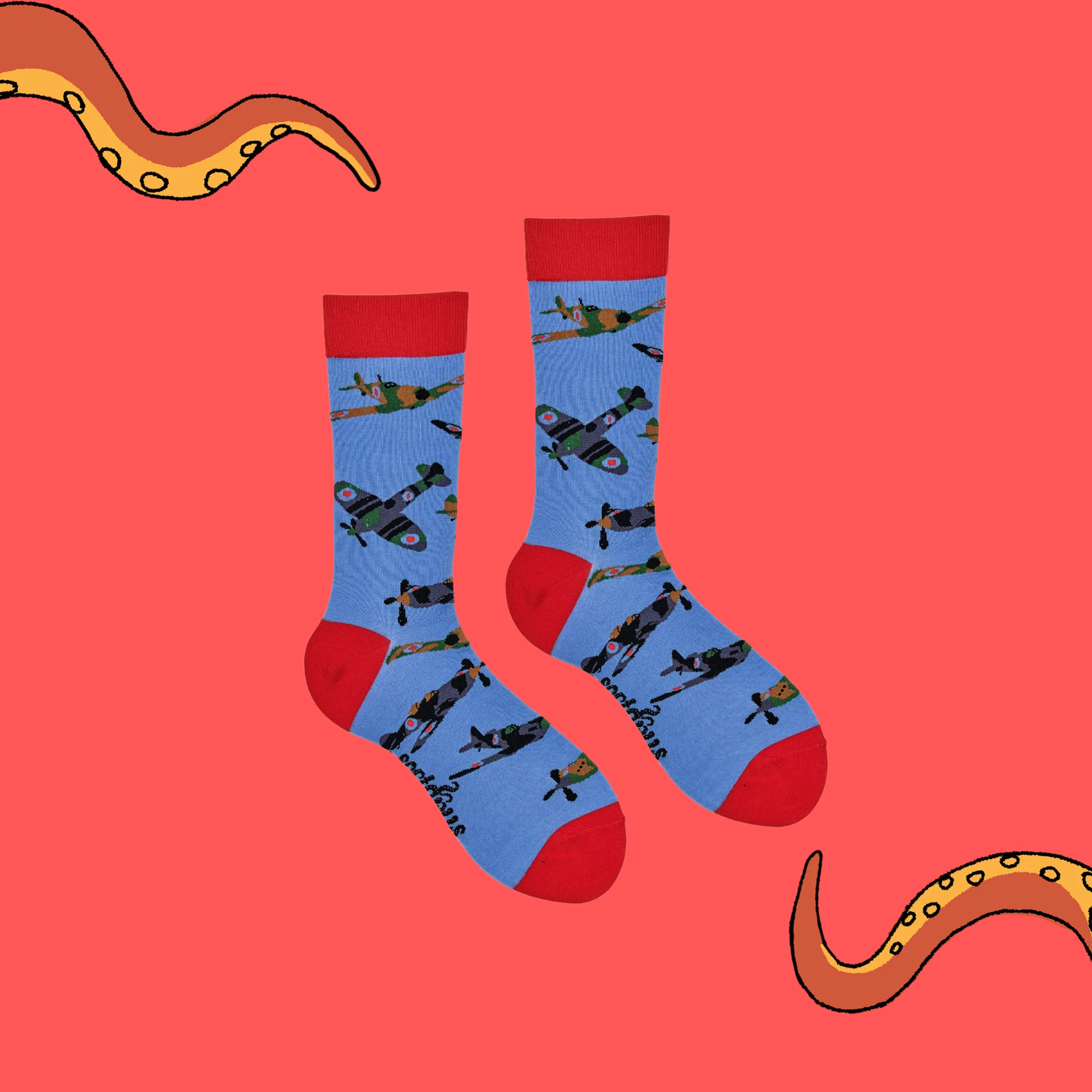 Royal Air Force Socks - Spitfire - Image 3