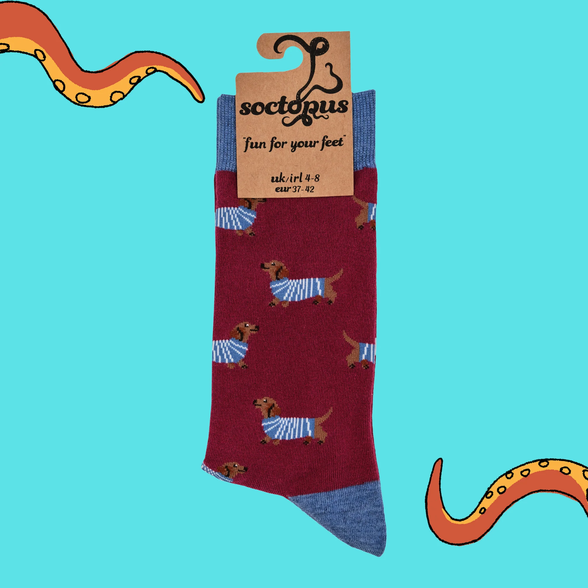 Sausage Dog Socks - Hot Dippity-Dog - Image 8