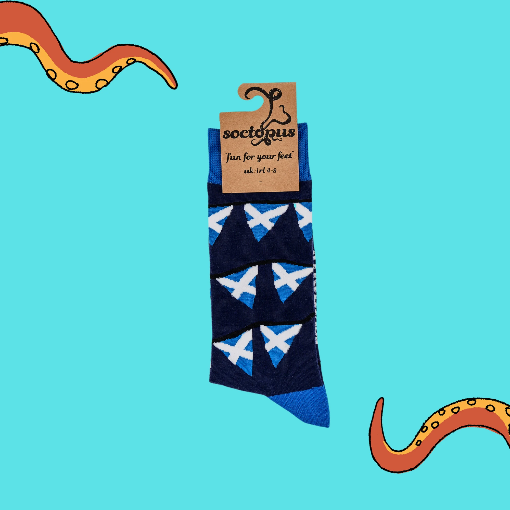 Scottish Bunting Socks - Image 4