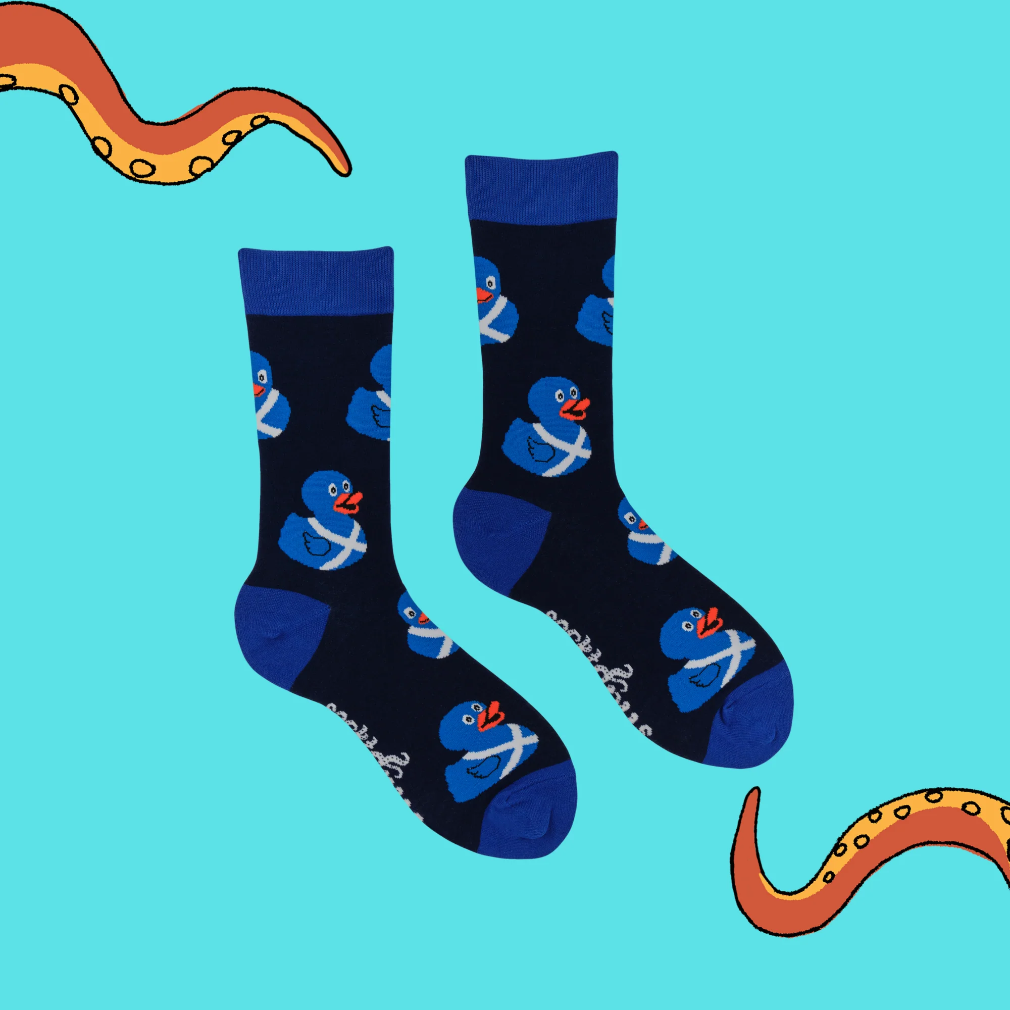 Scottish Rubber Duckies Socks - Image 3