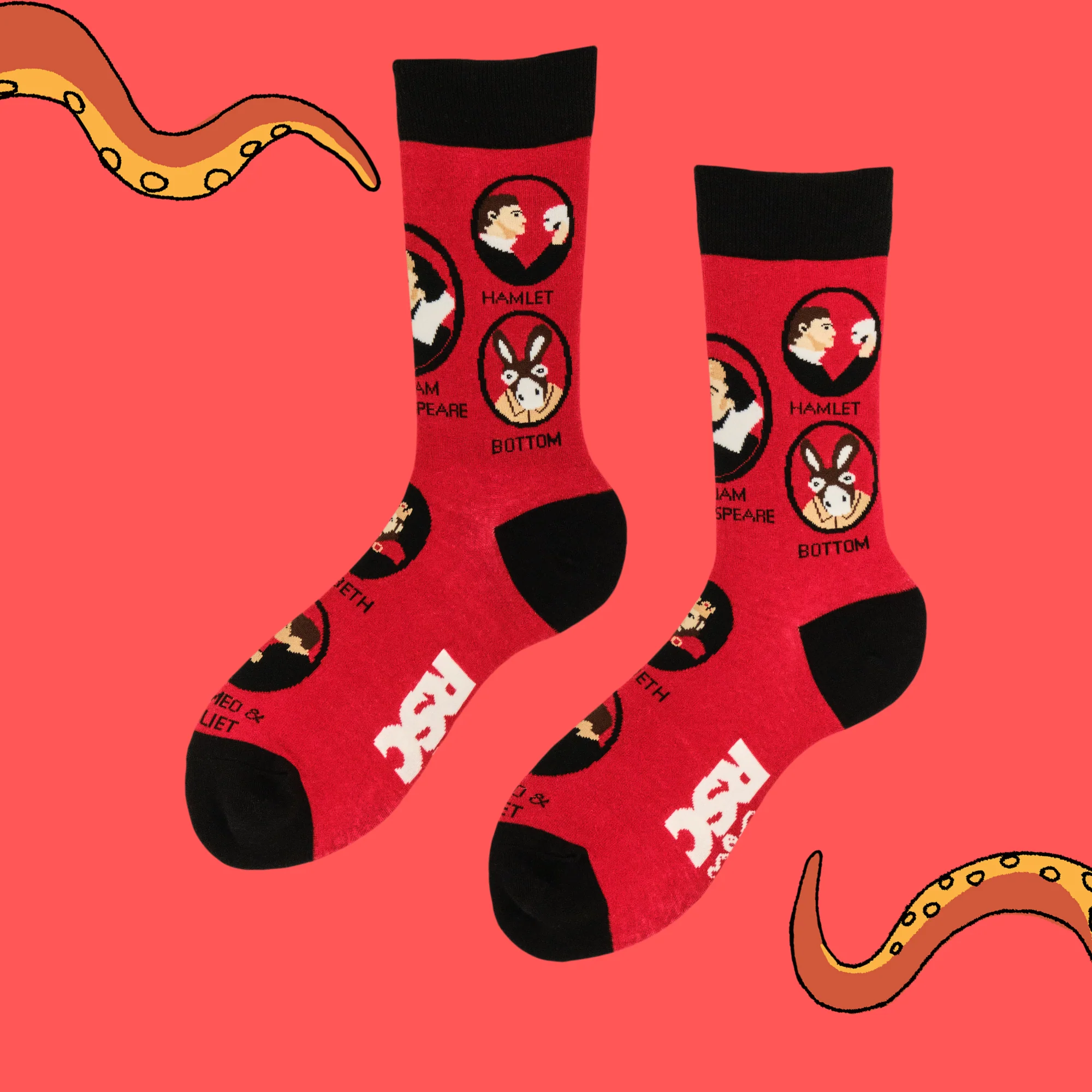 Shakespeare and His Characters Socks - RSC - Image 5