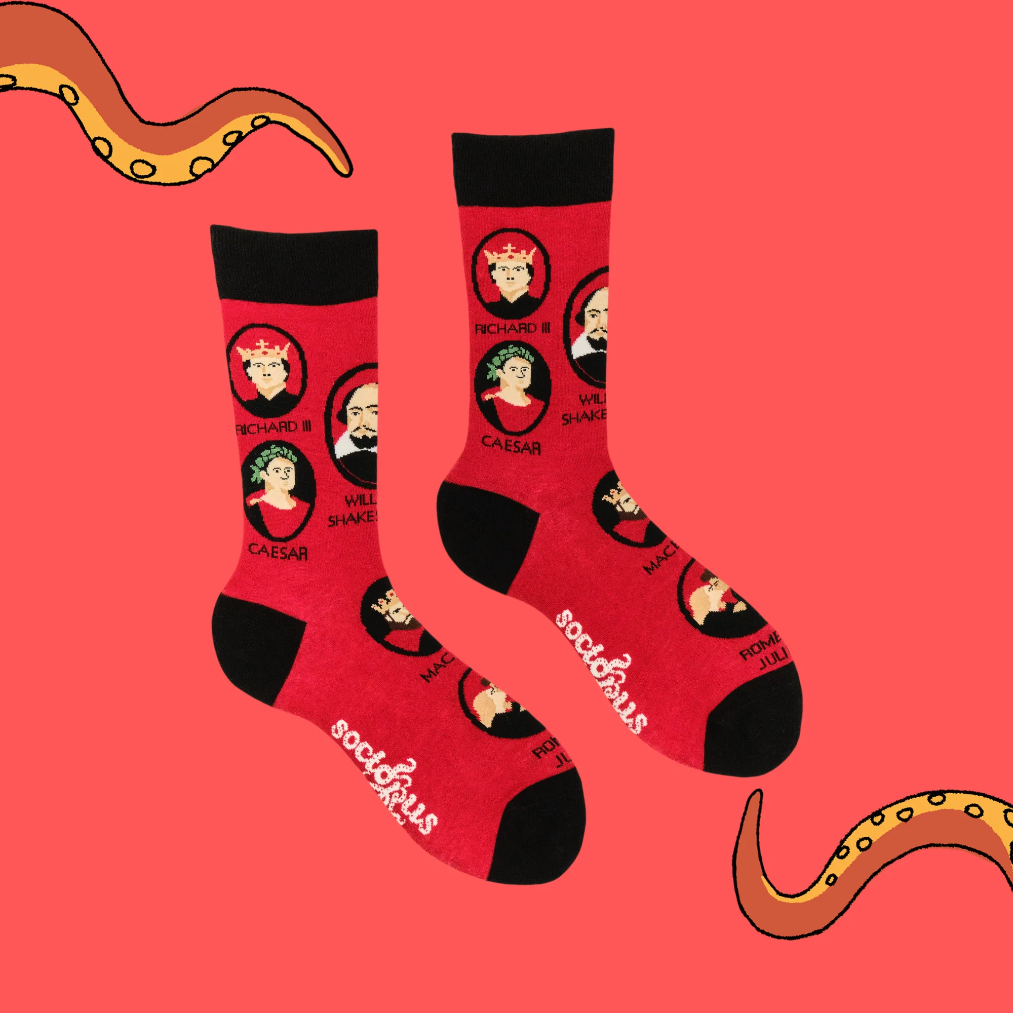Shakespeare and His Characters Socks - RSC - Image 6