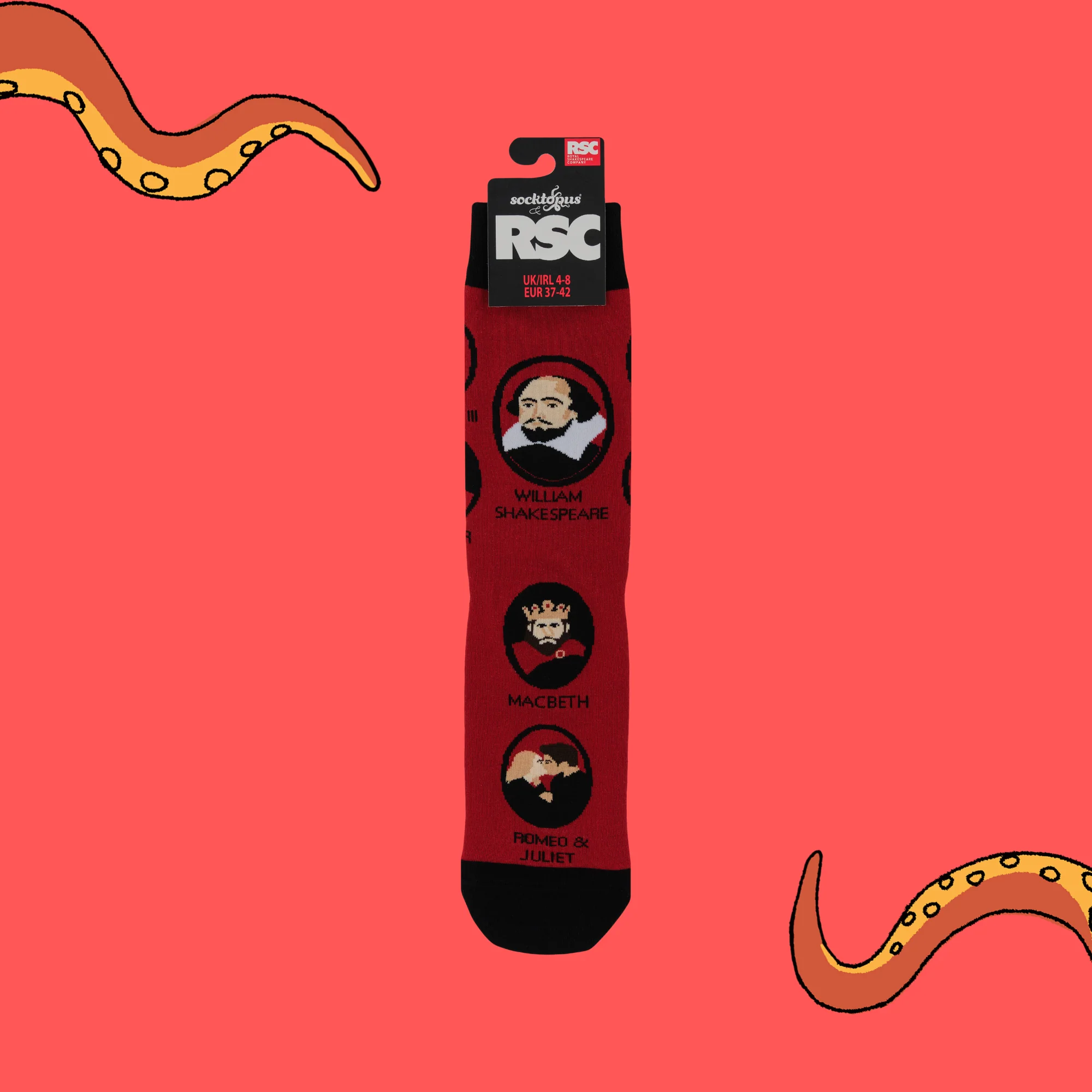 Shakespeare and His Characters Socks - RSC - Image 7