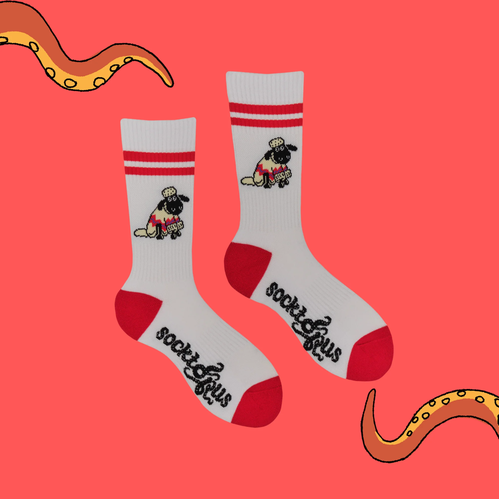 Shaun Athletic Socks - Socktopus X Wallace & Gromit - Image 3