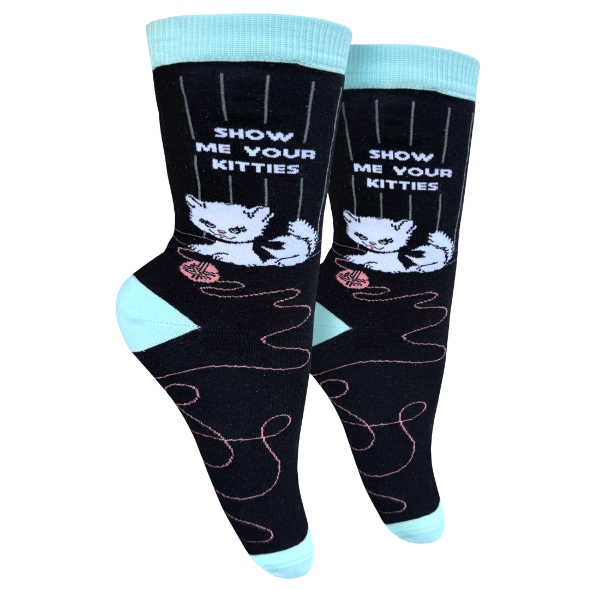 Show Me Your Kitties Socks - Small
