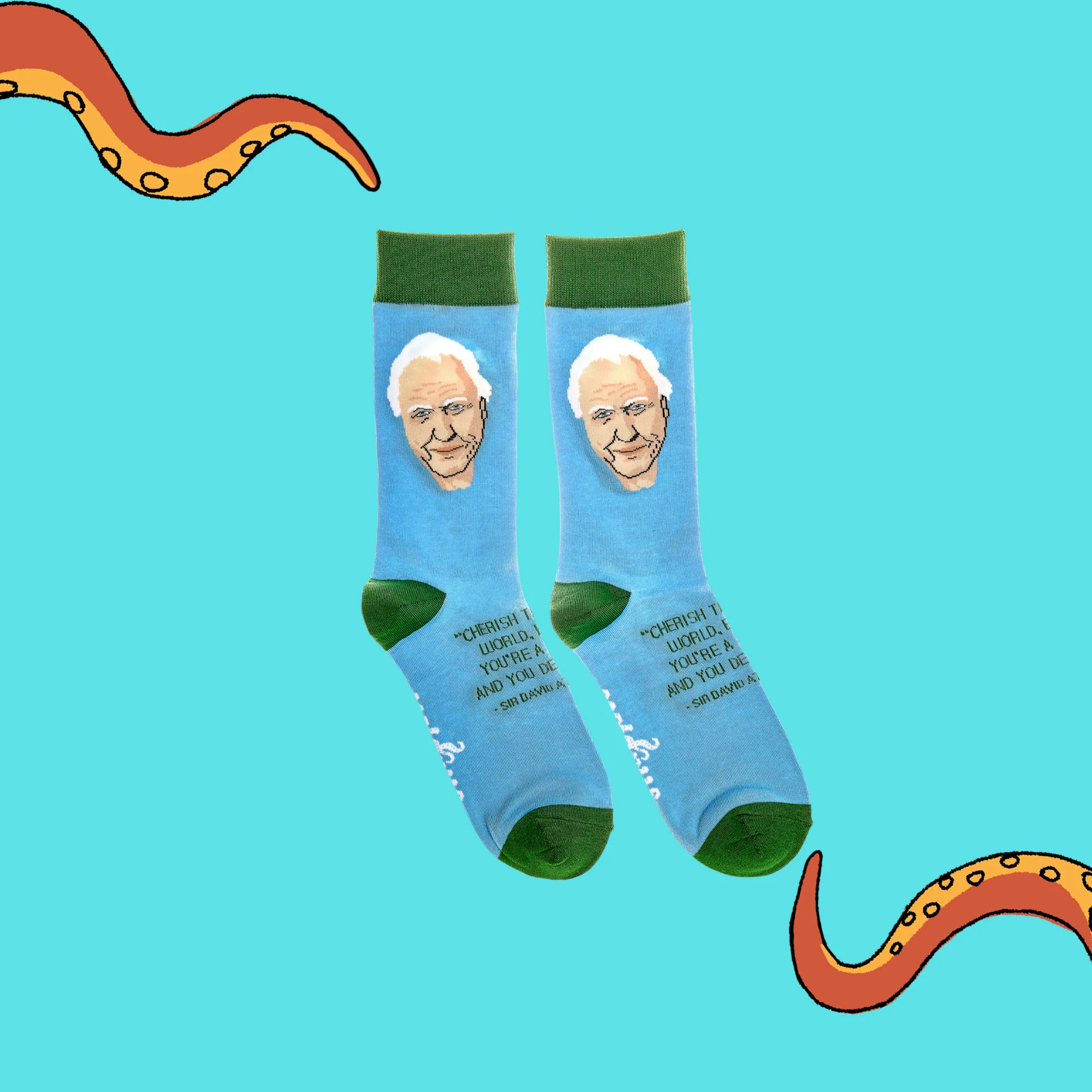 Sir David Attenborough Socks - Image 3