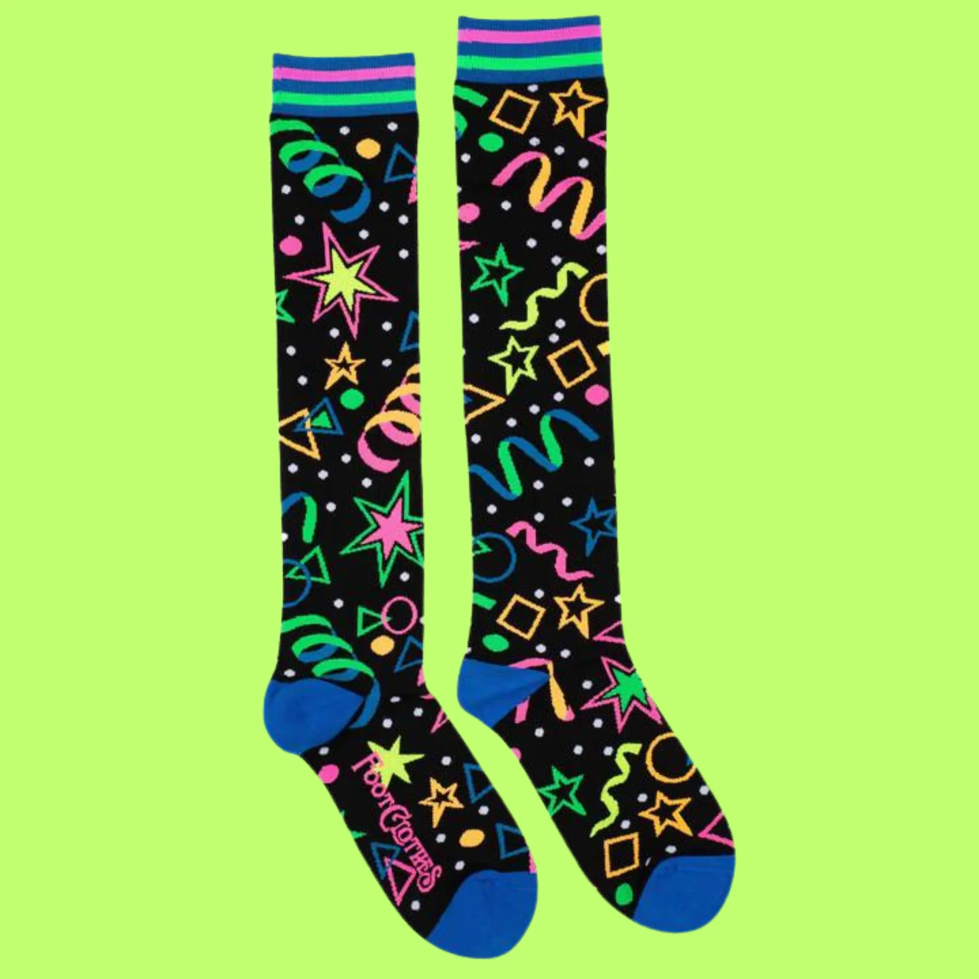 Skate Rink Carpet Knee High Socks - Image 2