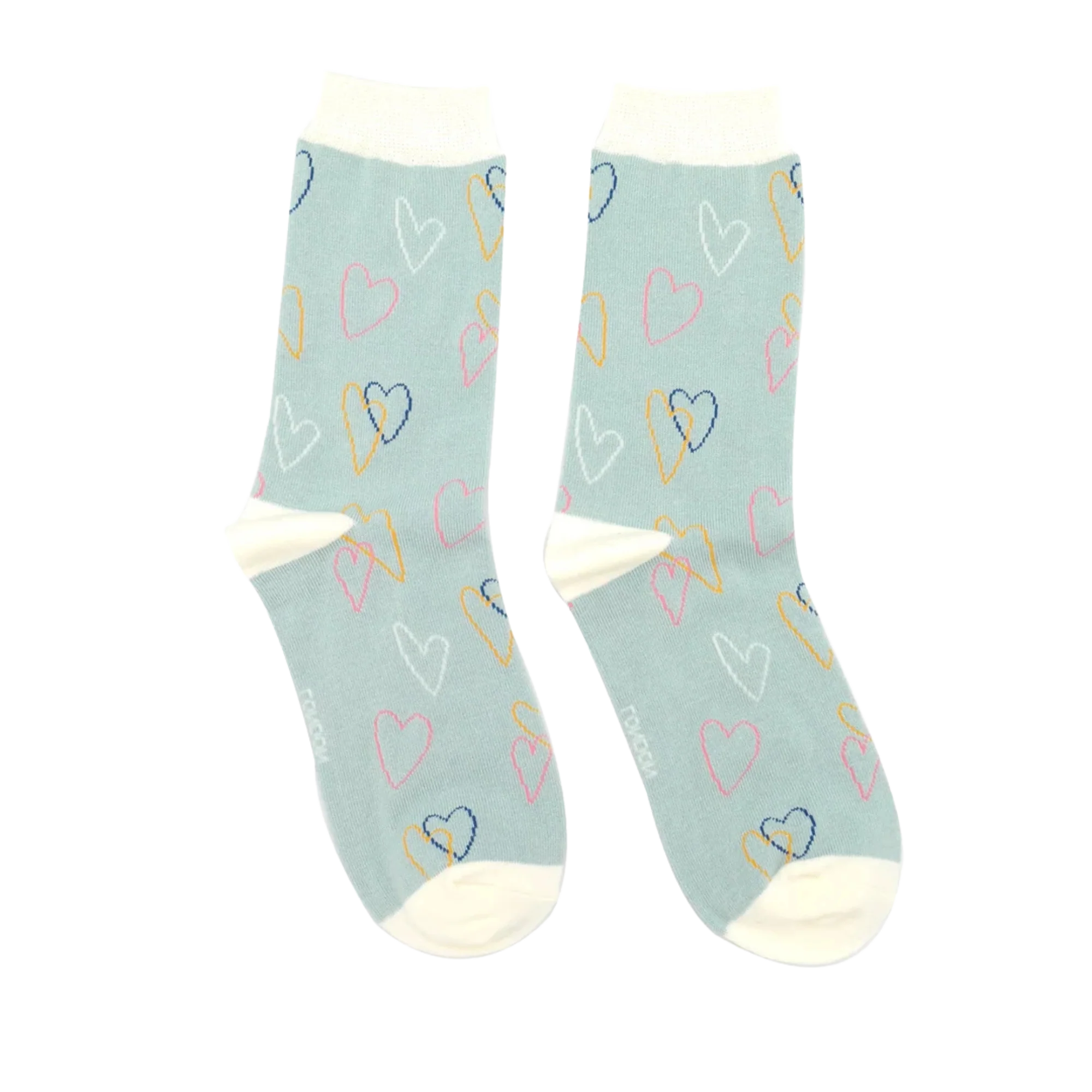 Bamboo Socks - Sketch Hearts - Miss Sparrow - Image 4