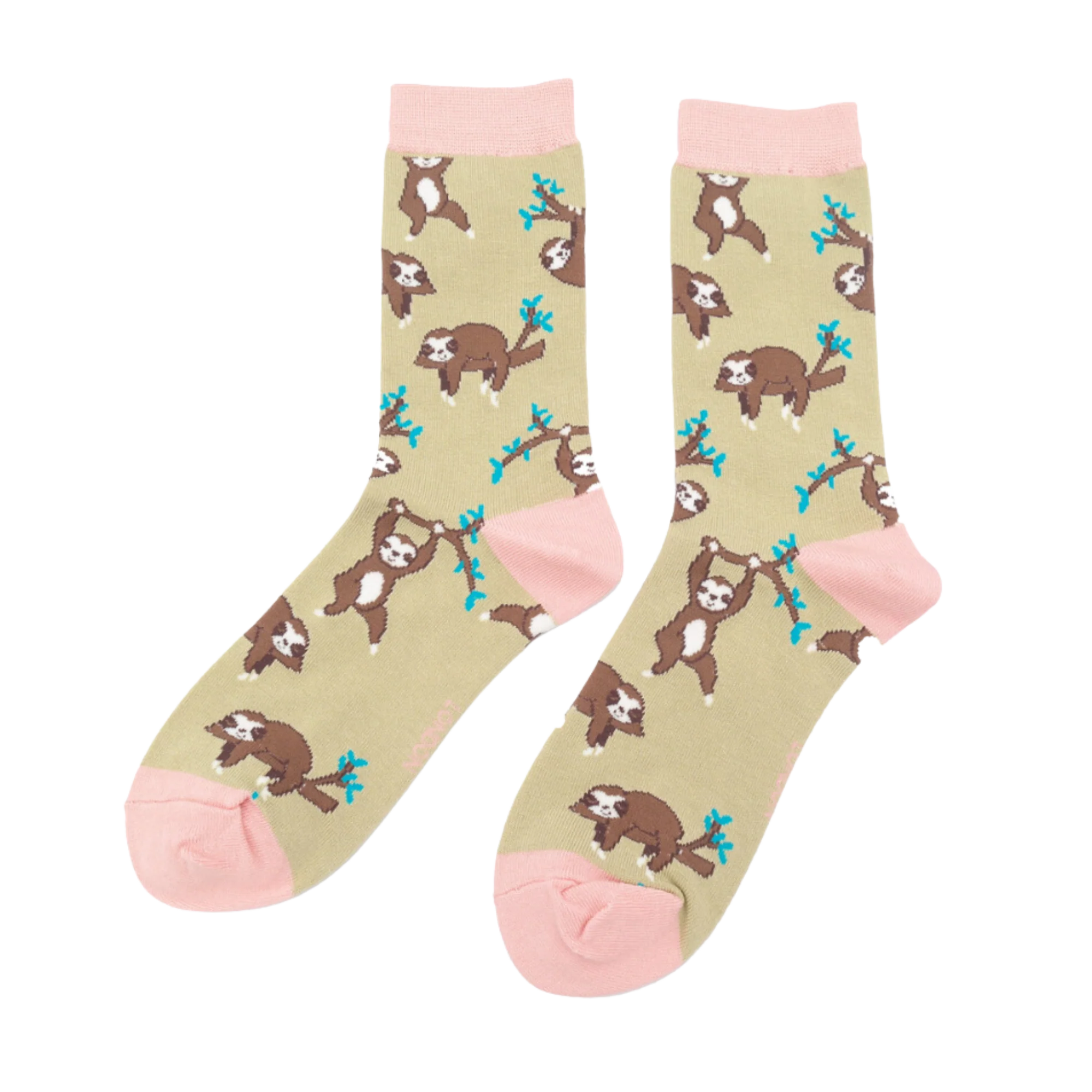 Sloths Bamboo Socks - Miss Sparrow - Image 4