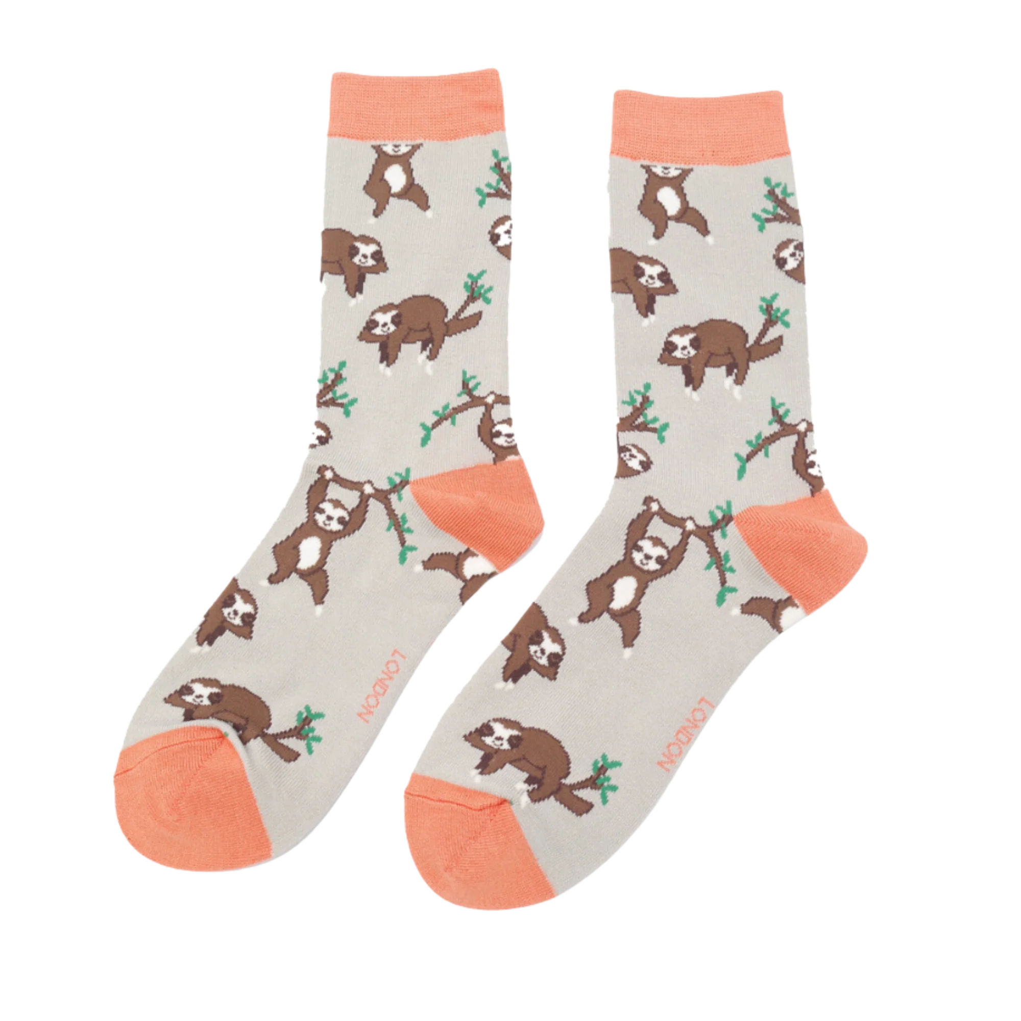Sloths Bamboo Socks - Miss Sparrow - Image 5