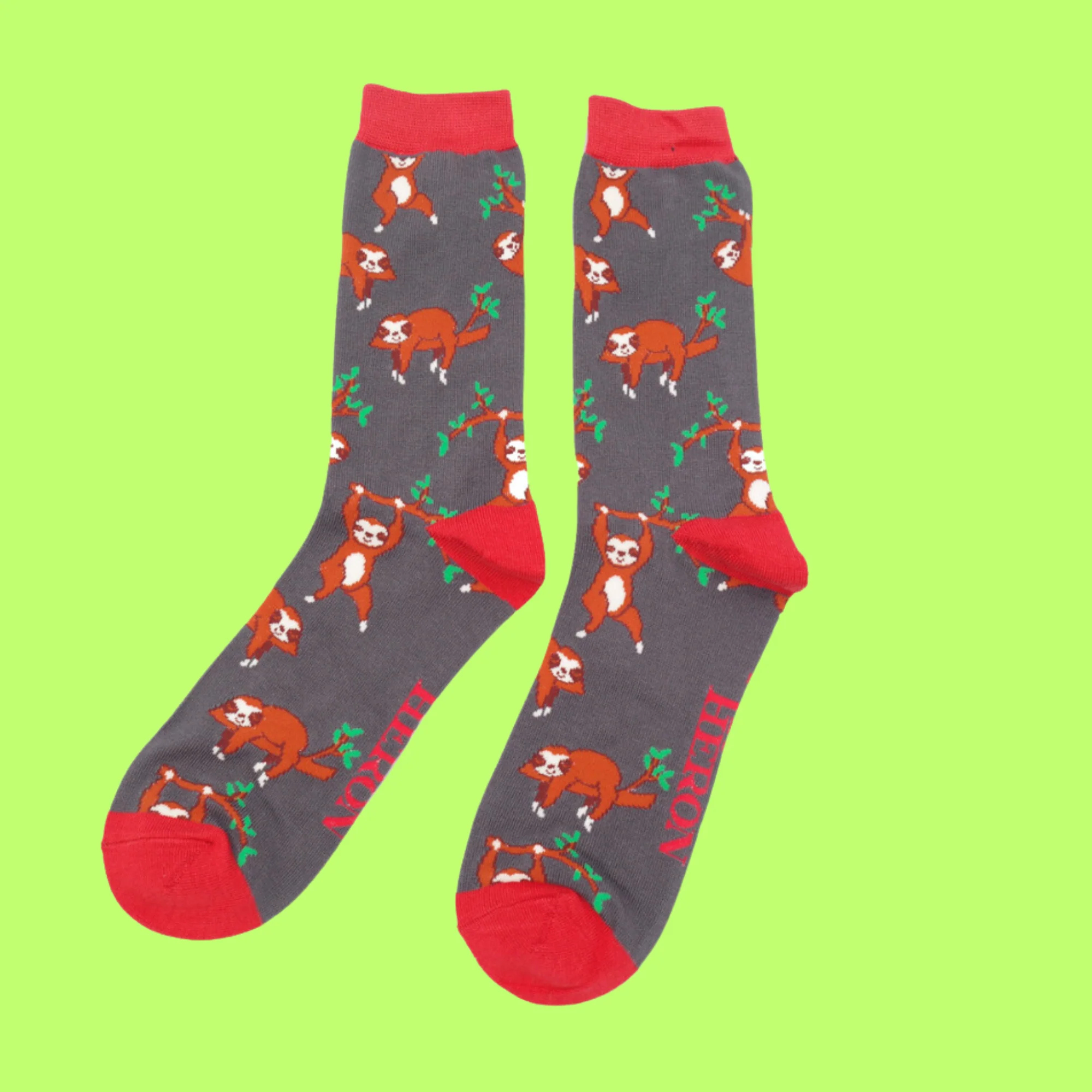 Sloths Bamboo Socks - Miss Sparrow - Image 6