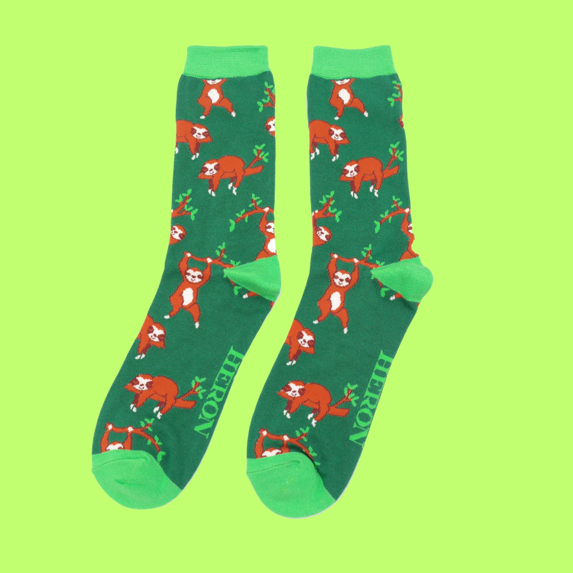 Sloths Bamboo Socks - Miss Sparrow - Image 8