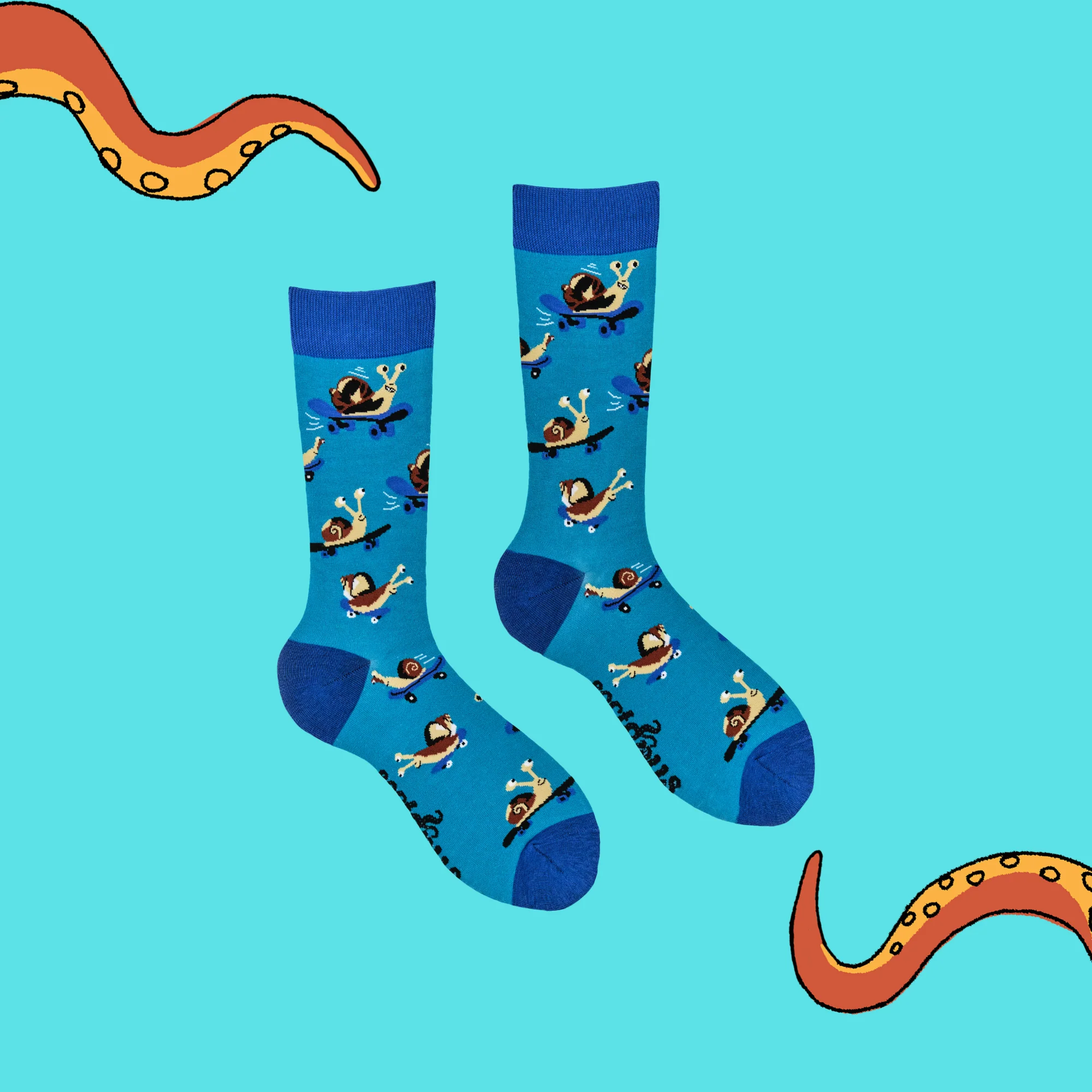 Snail Socks - Snail Boarder - Image 4