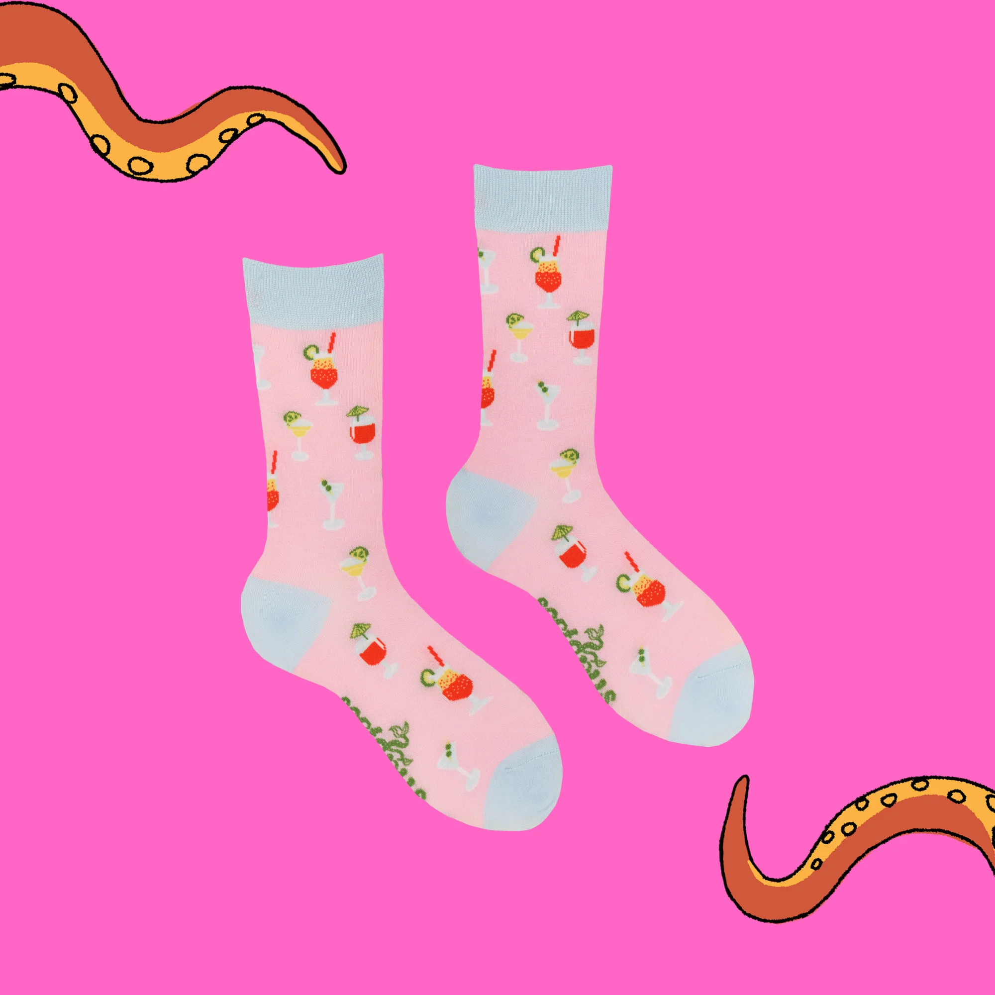 Bamboo Socks - Cocktail - Image 3