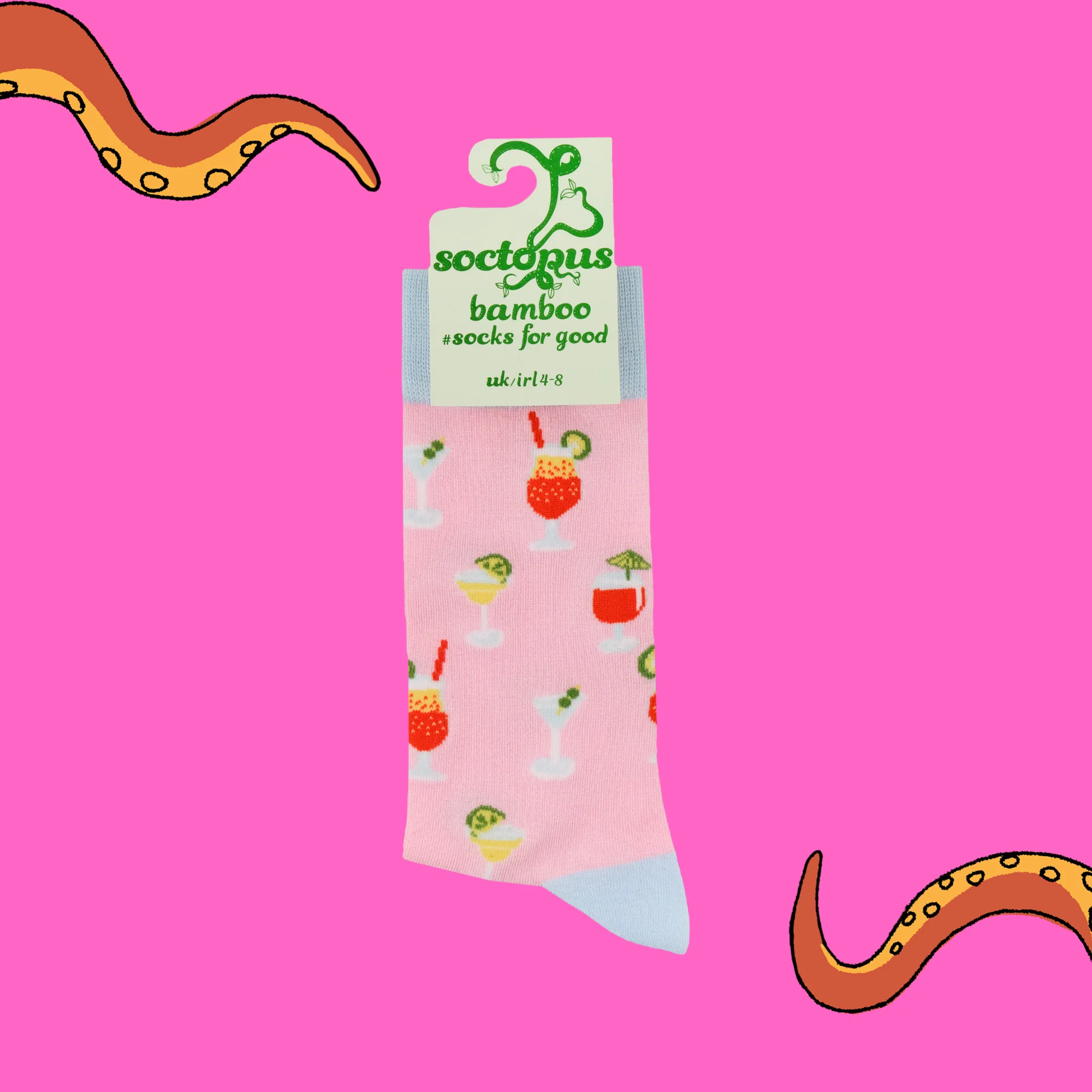 Bamboo Socks - Cocktail - Image 4