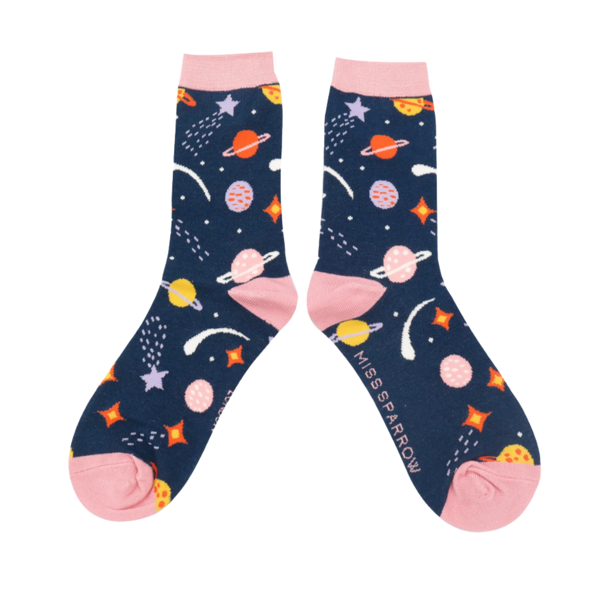 Bamboo Socks - Space - Miss Sparrow