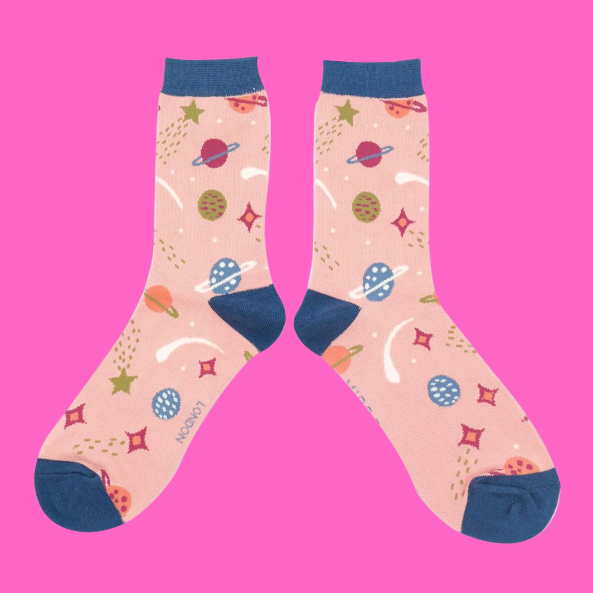 Bamboo Socks - Space - Miss Sparrow - Image 2