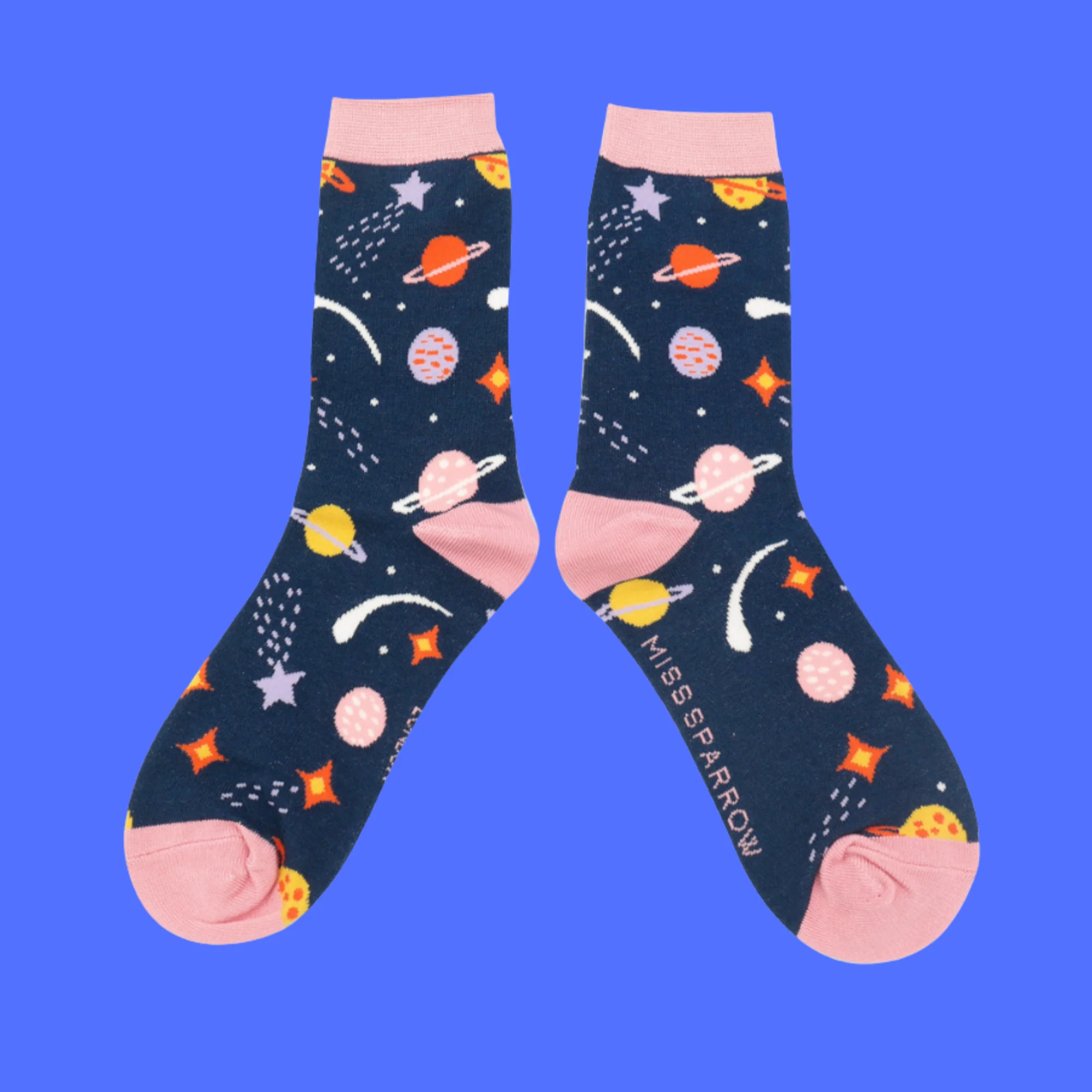 Bamboo Socks - Space - Miss Sparrow - Image 3