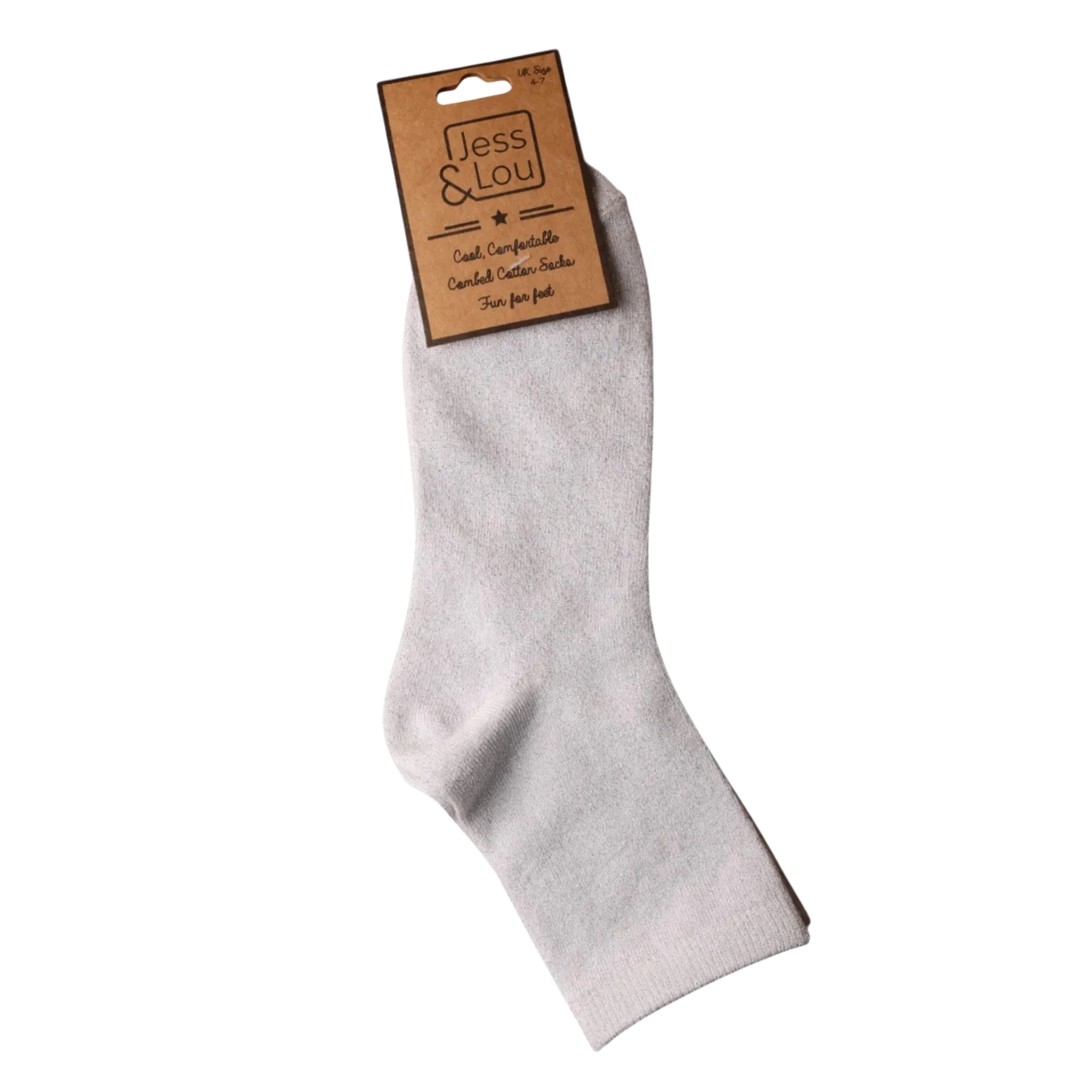 Sparkly Lurex Socks - Image 5