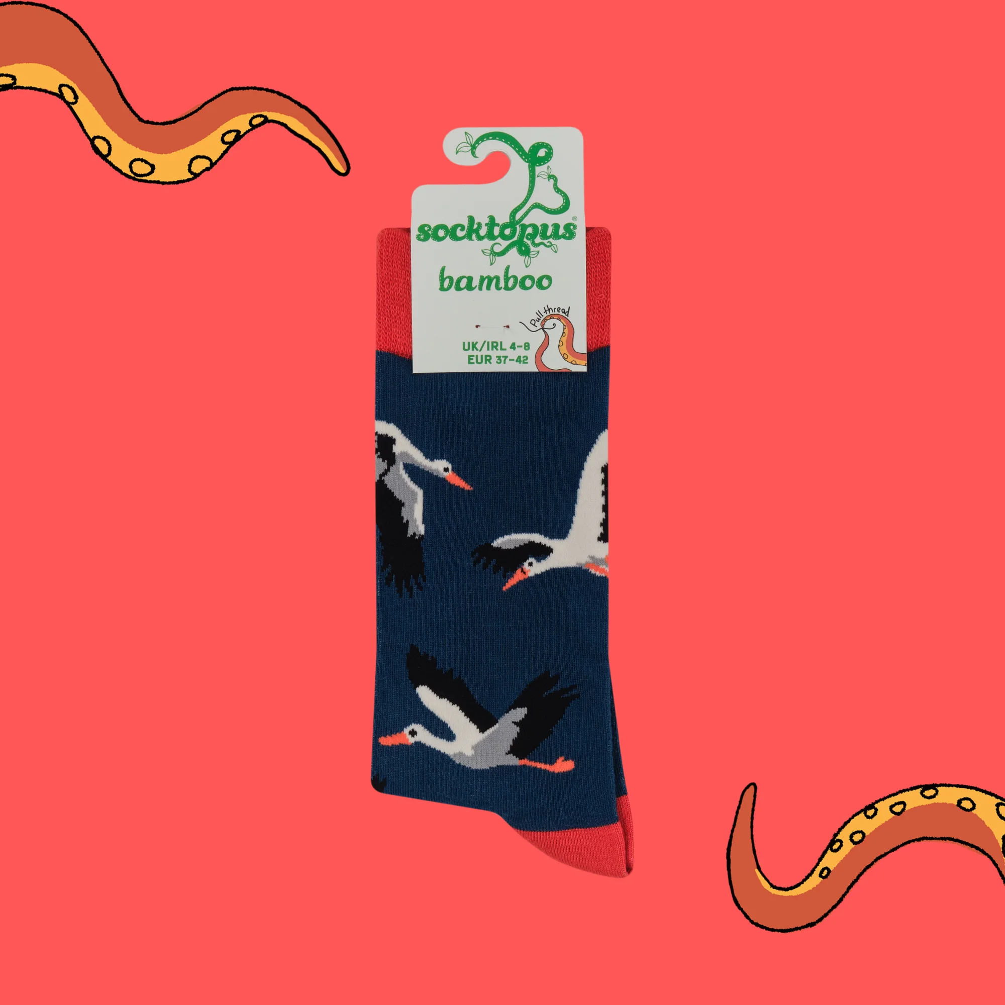 Stork Bamboo Socks - Special Delivery - Image 4