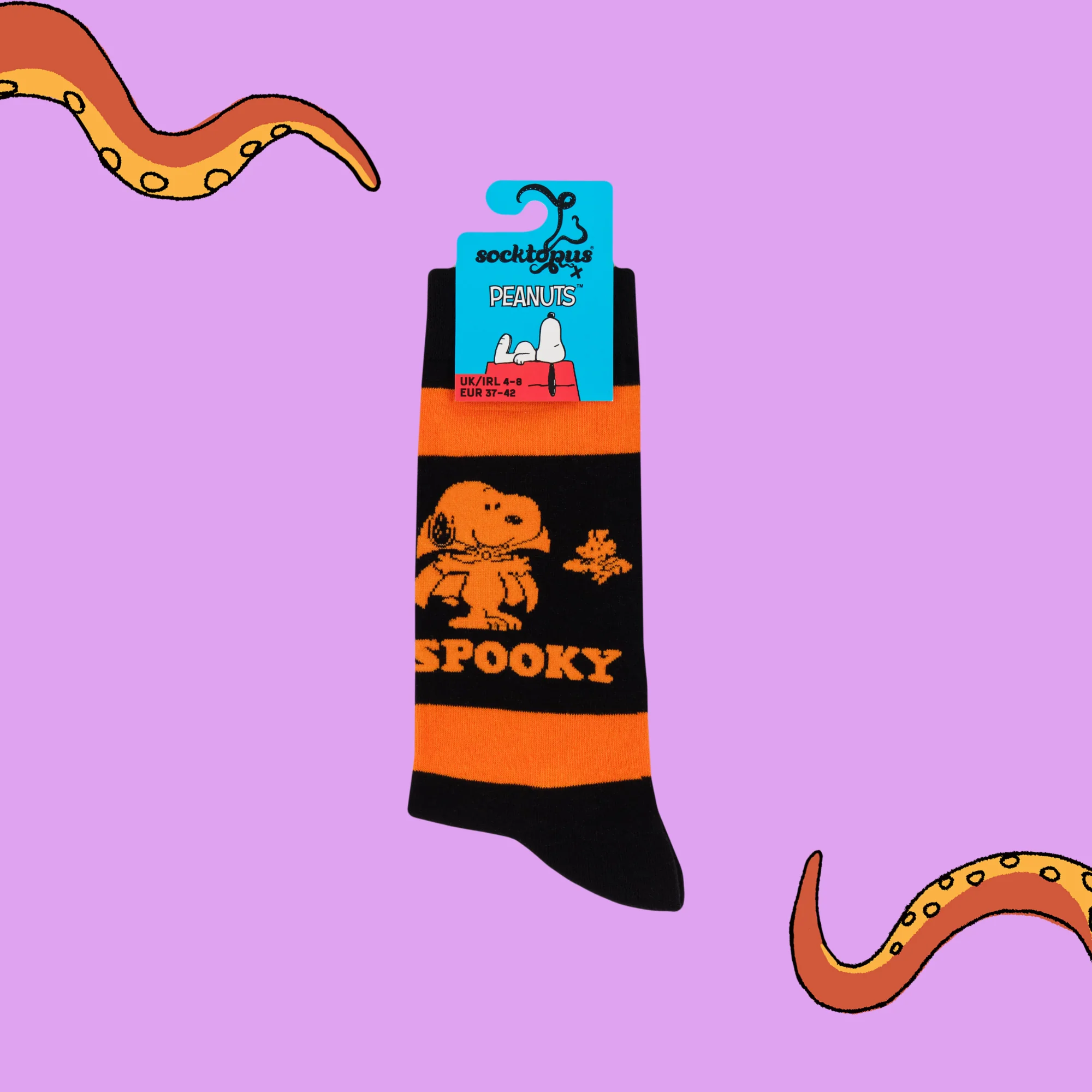 Spooky Snoopy Socks - Peanuts - Image 3