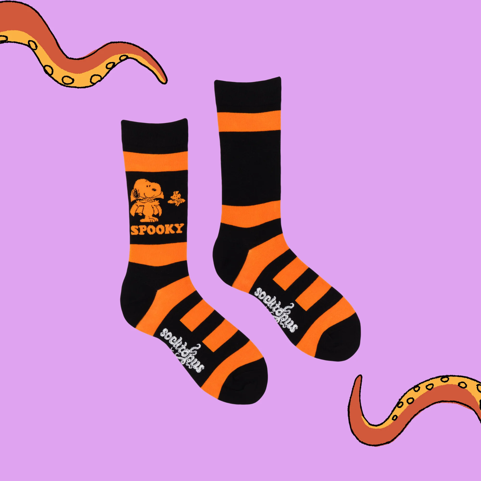Spooky Snoopy Socks - Peanuts - Image 4