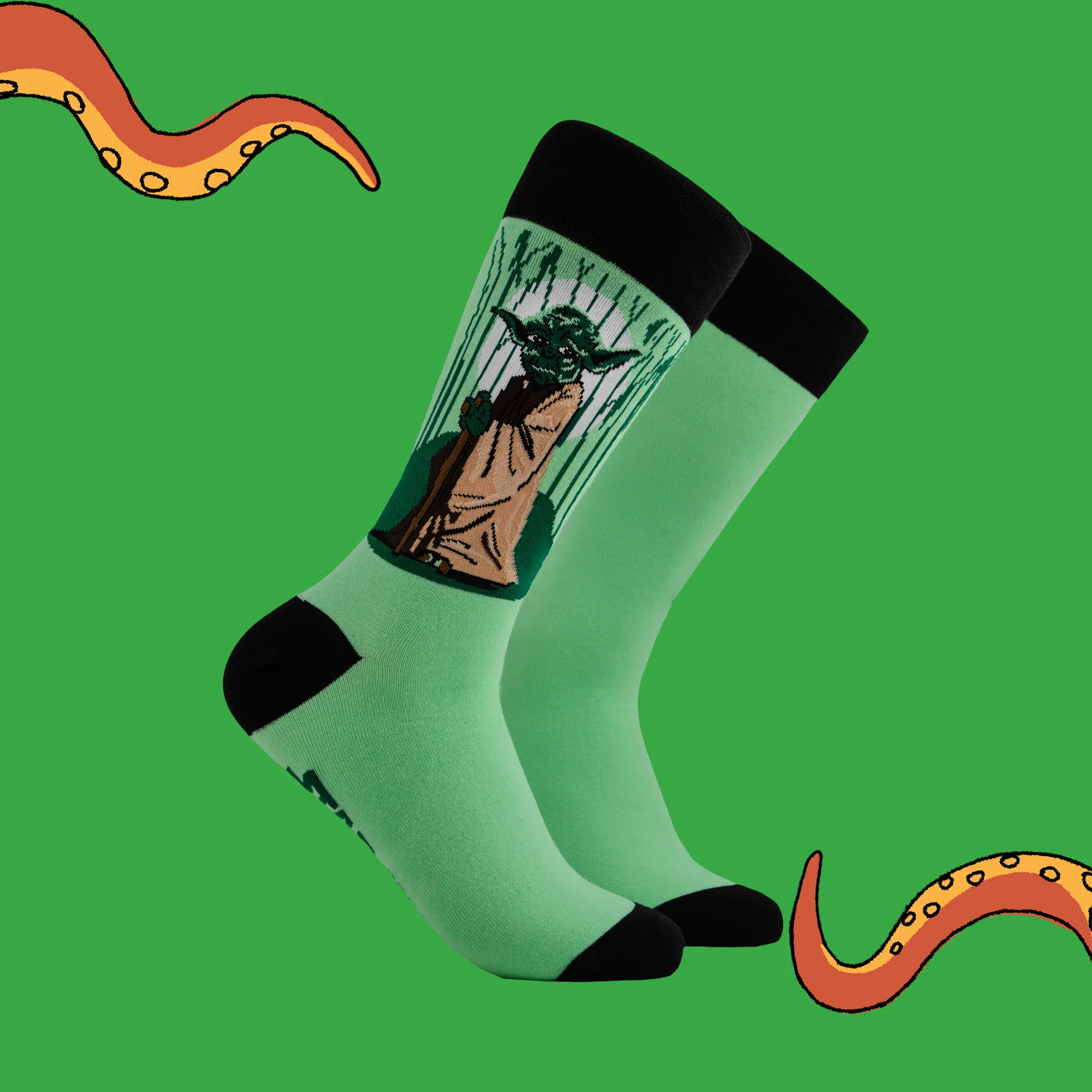Star Wars Socks - Master Yoda - Image 2