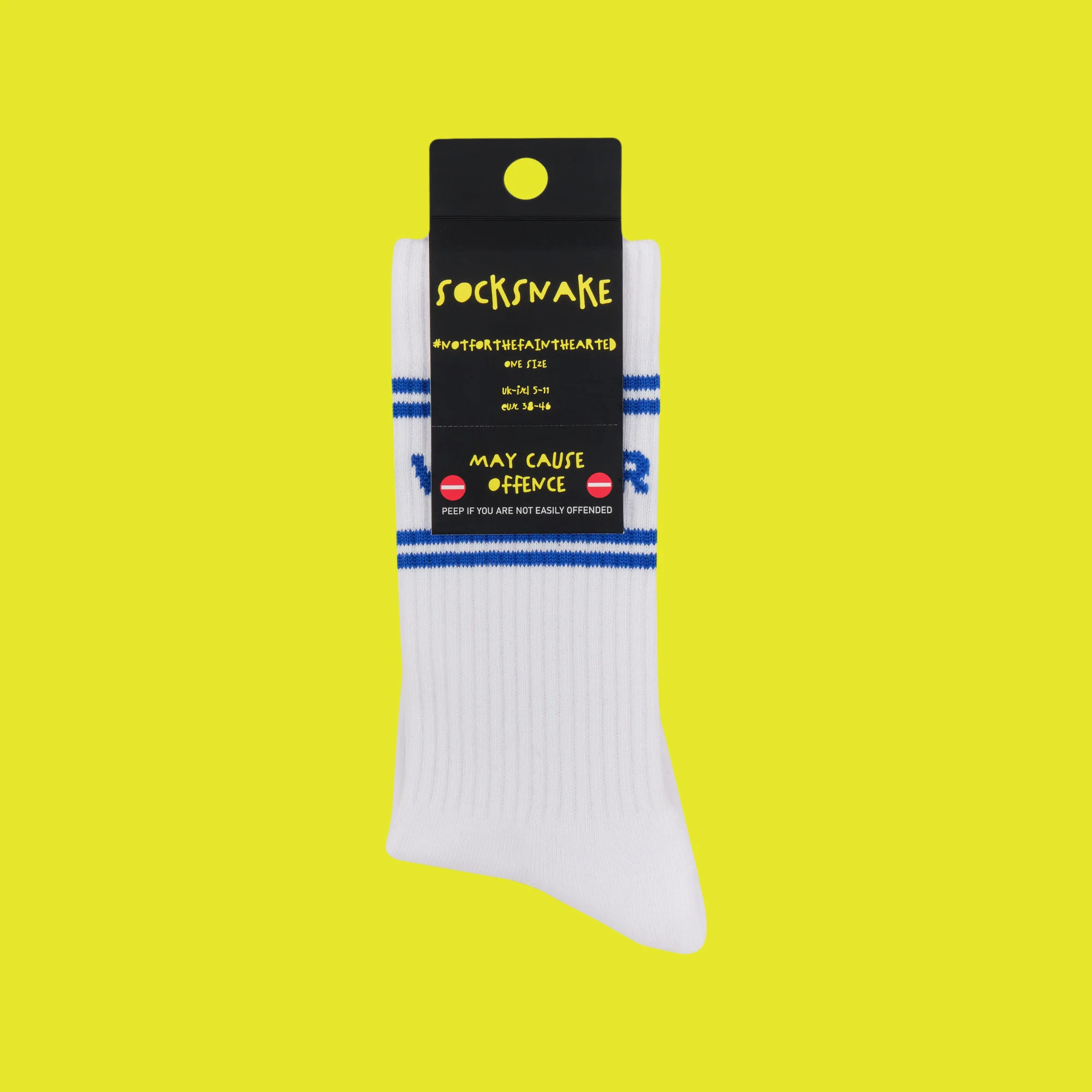 Sweary Sport Socks - Wanker - Image 4