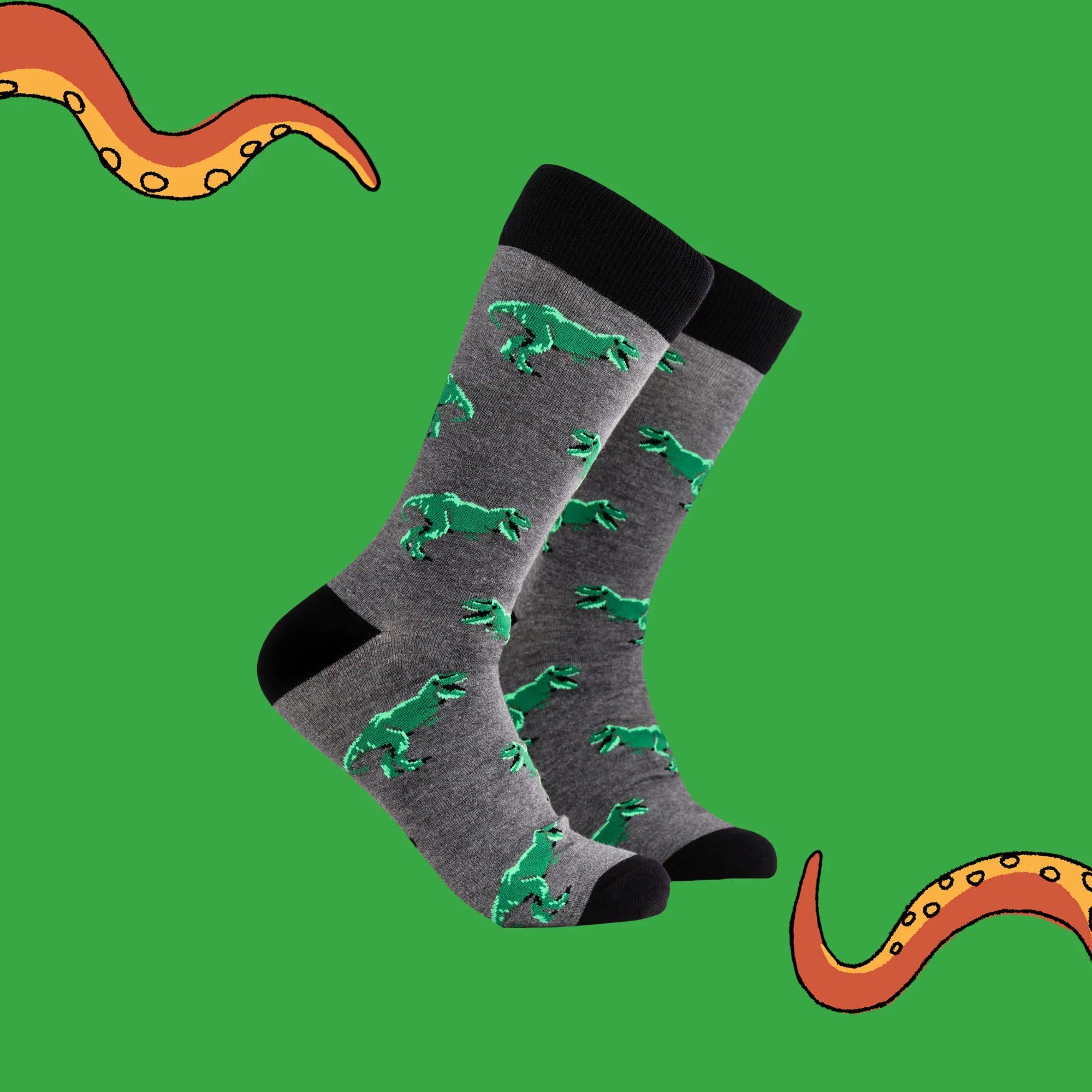T-Rex Socks - King of The Lizards - Image 2