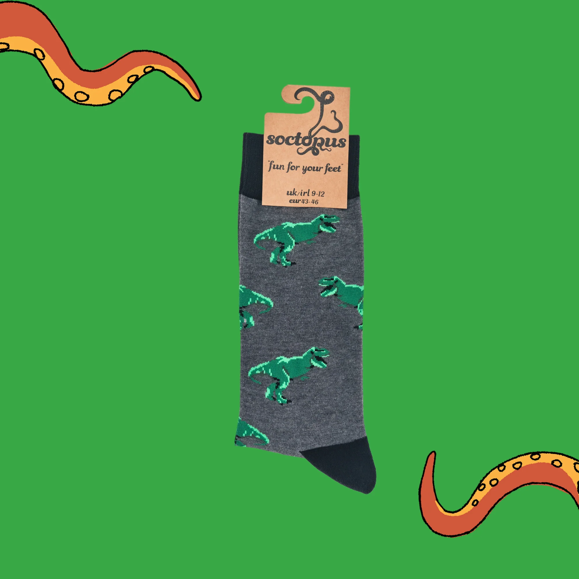 T-Rex Socks - King of The Lizards - Image 4
