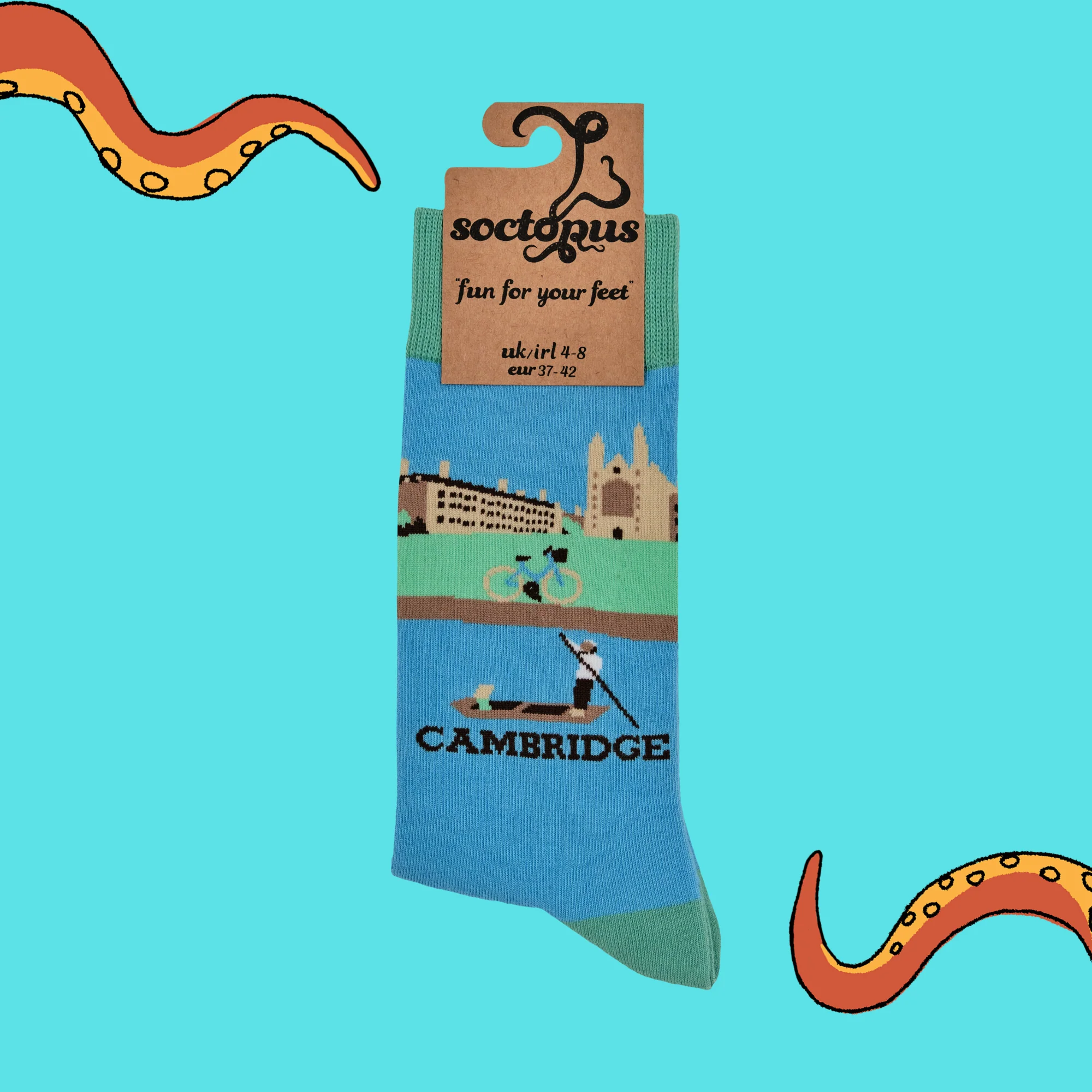 Cambridge Socks - Take a Punt - Image 4