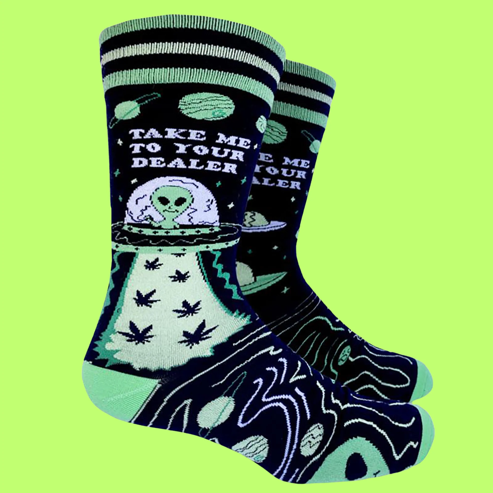 Take Me to your Dealer Socks - Large - Image 2