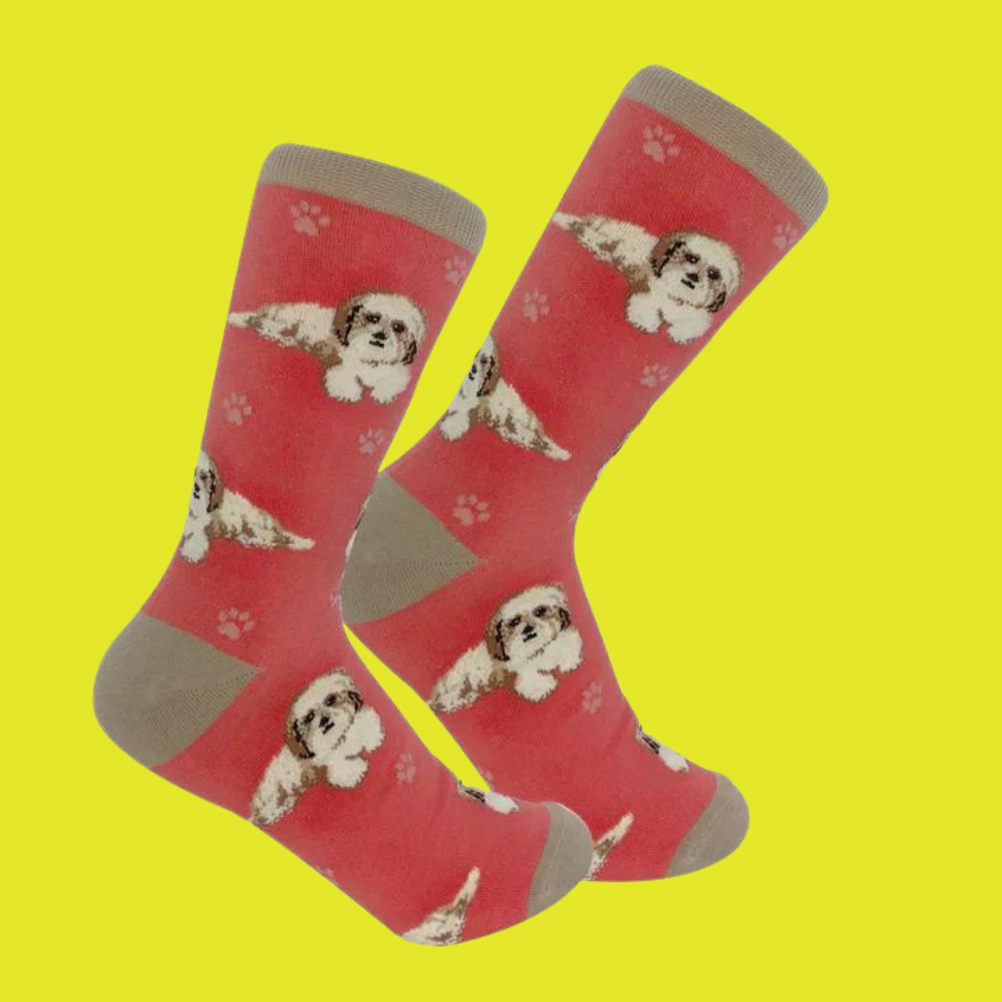 Shih Tzu Dog Full Body Socks - Image 2